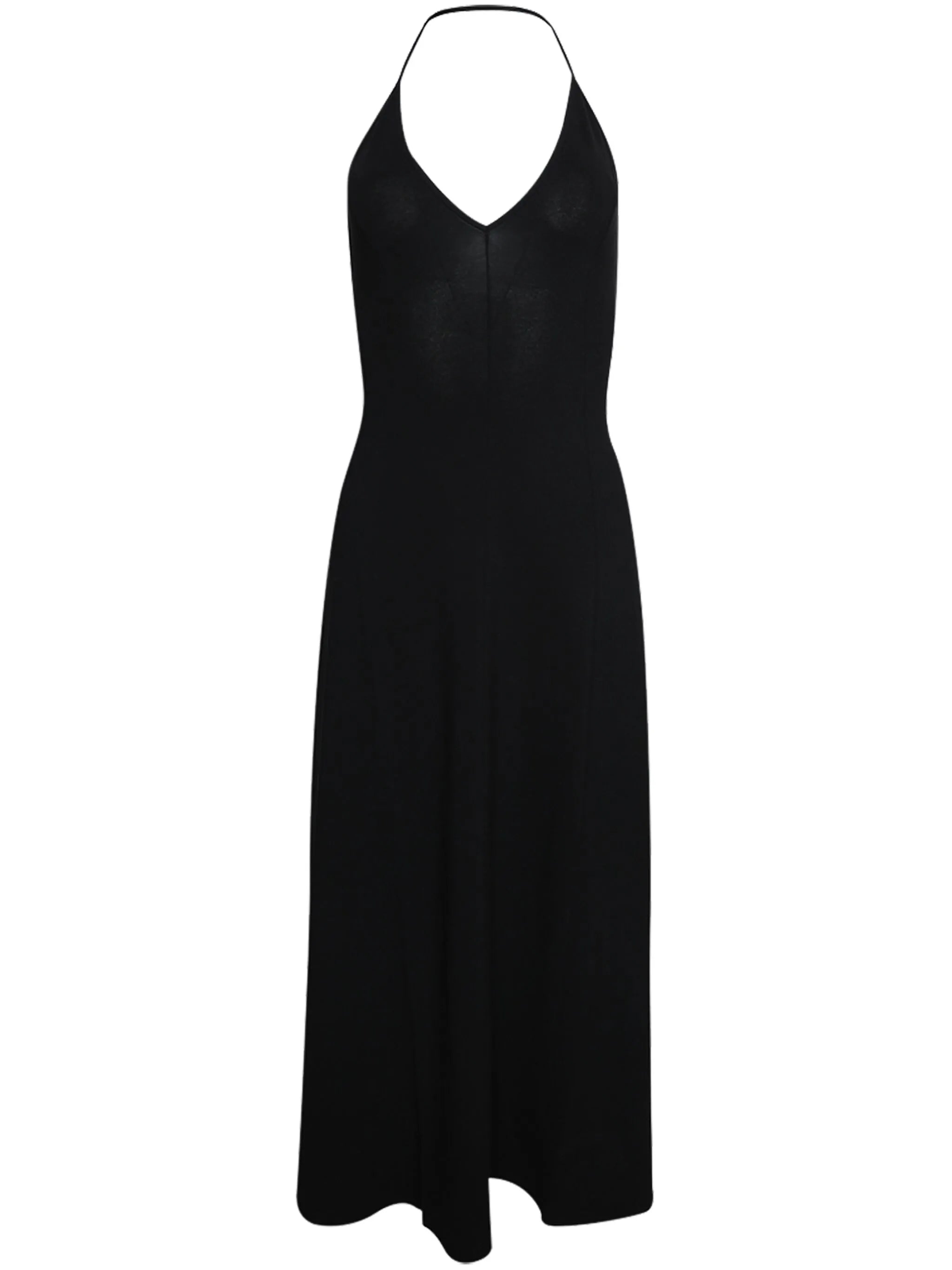 The Raysha halterneck midi dress