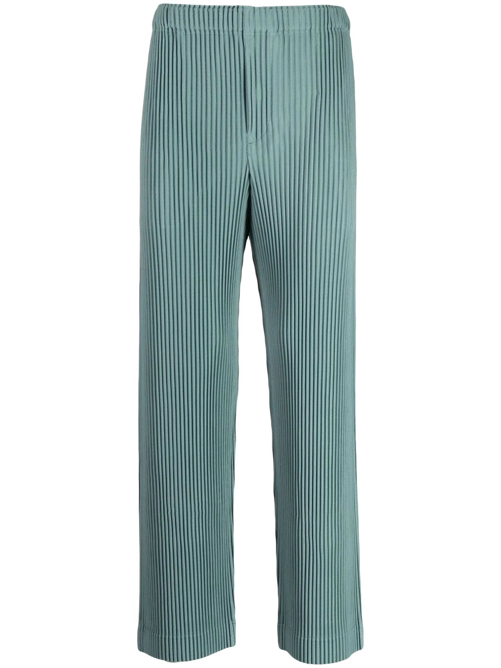 Mc August pleated cropped trousers