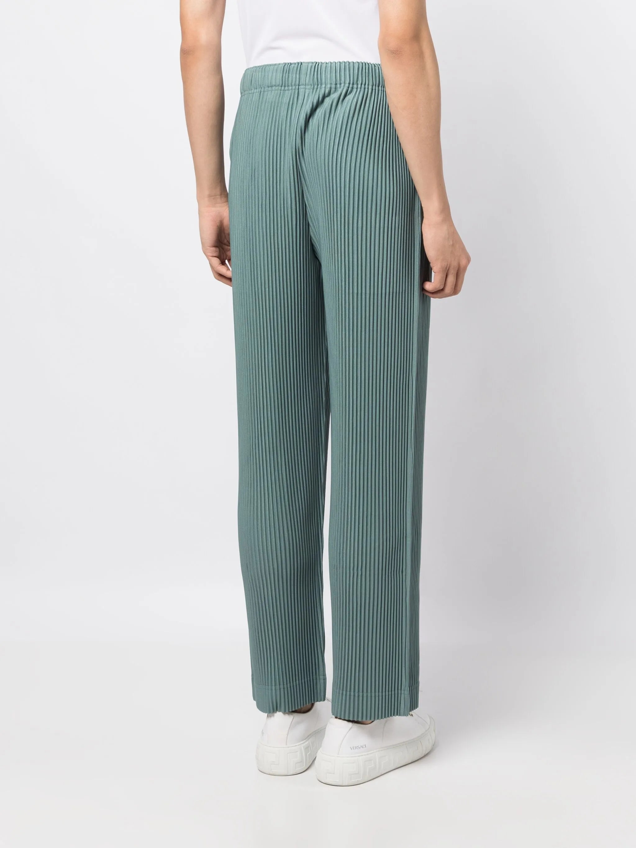 Mc August pleated cropped trousers
