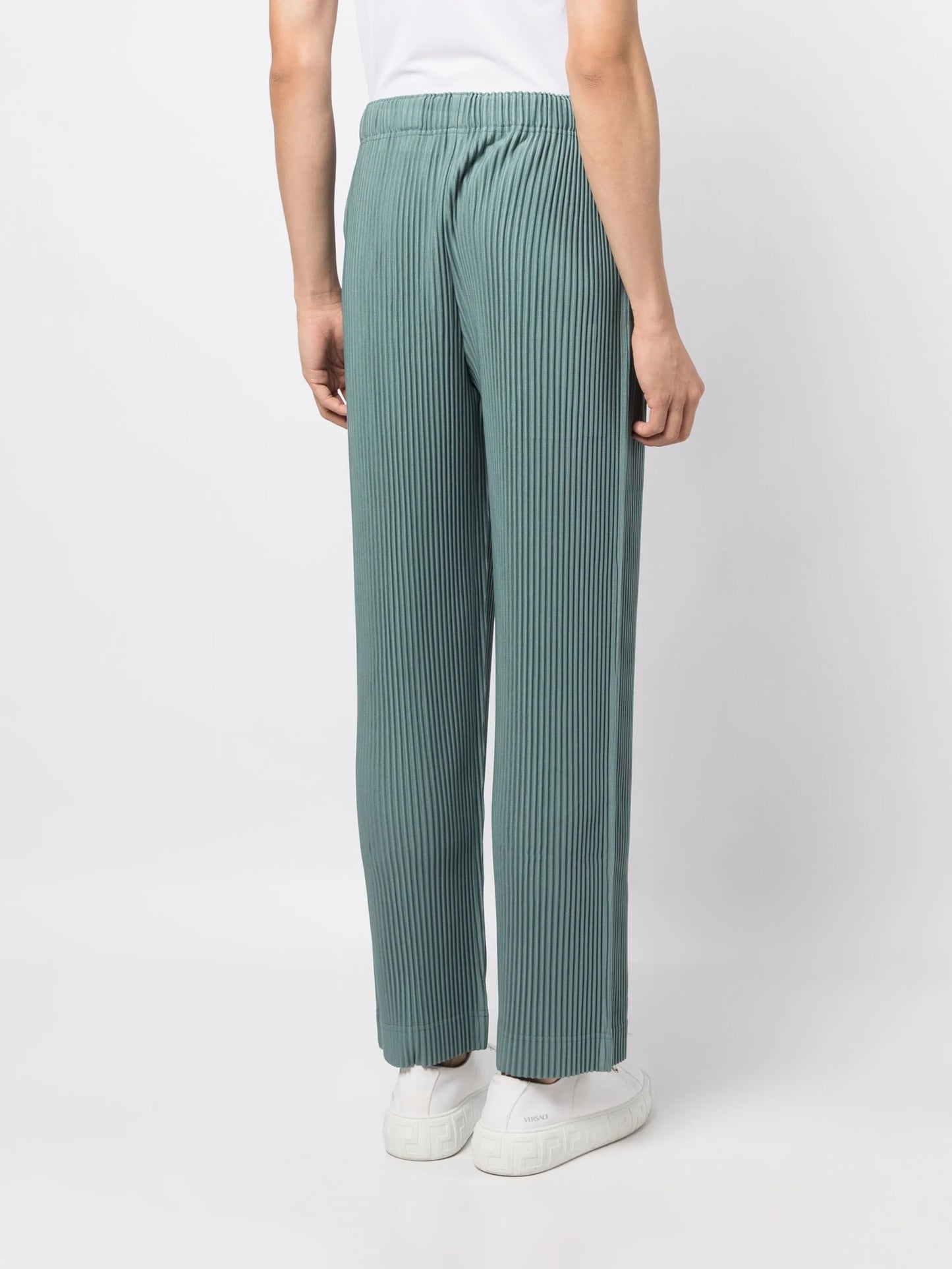 Mc August pleated cropped trousers