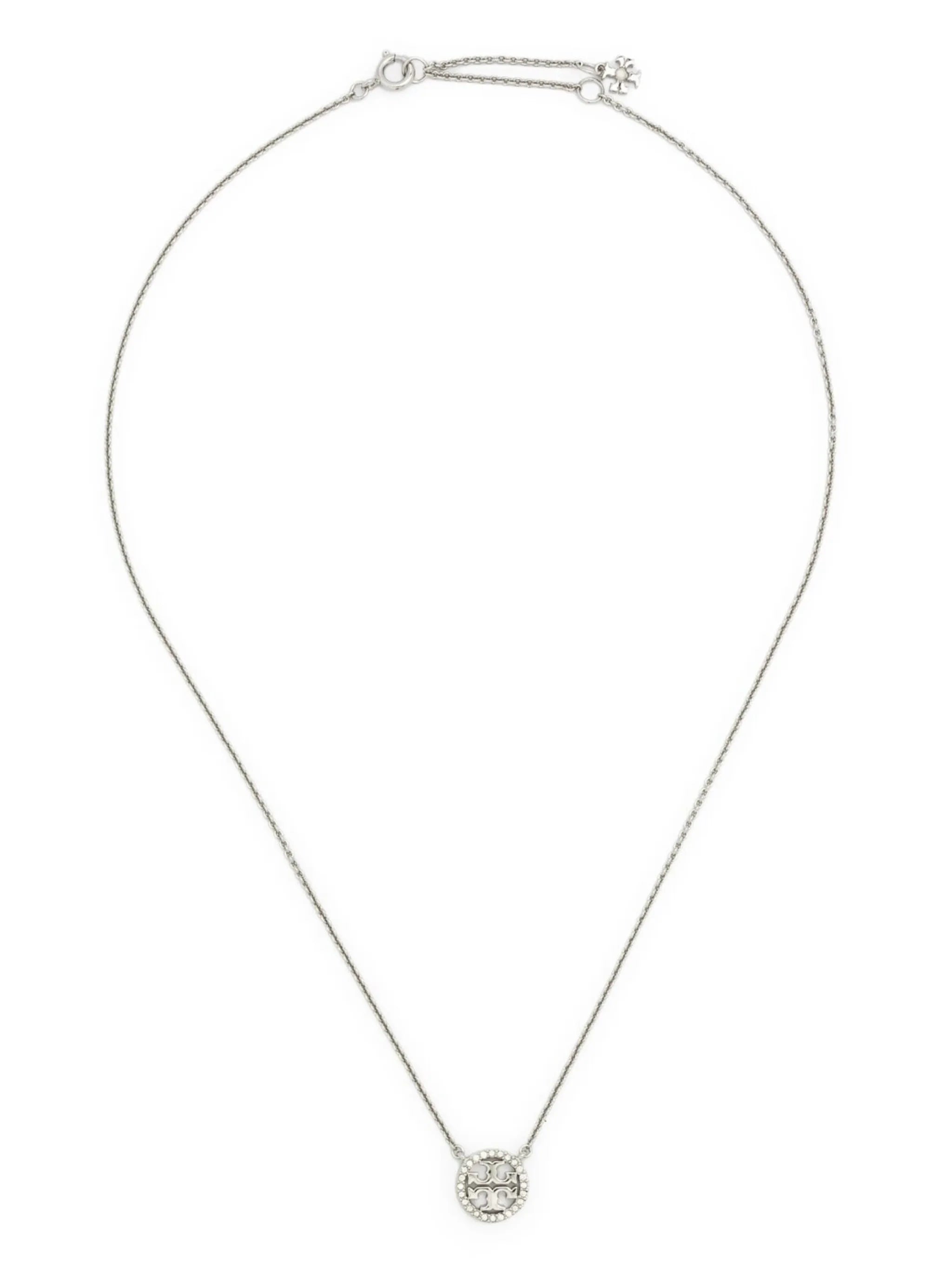 Miller logo-pendant necklace