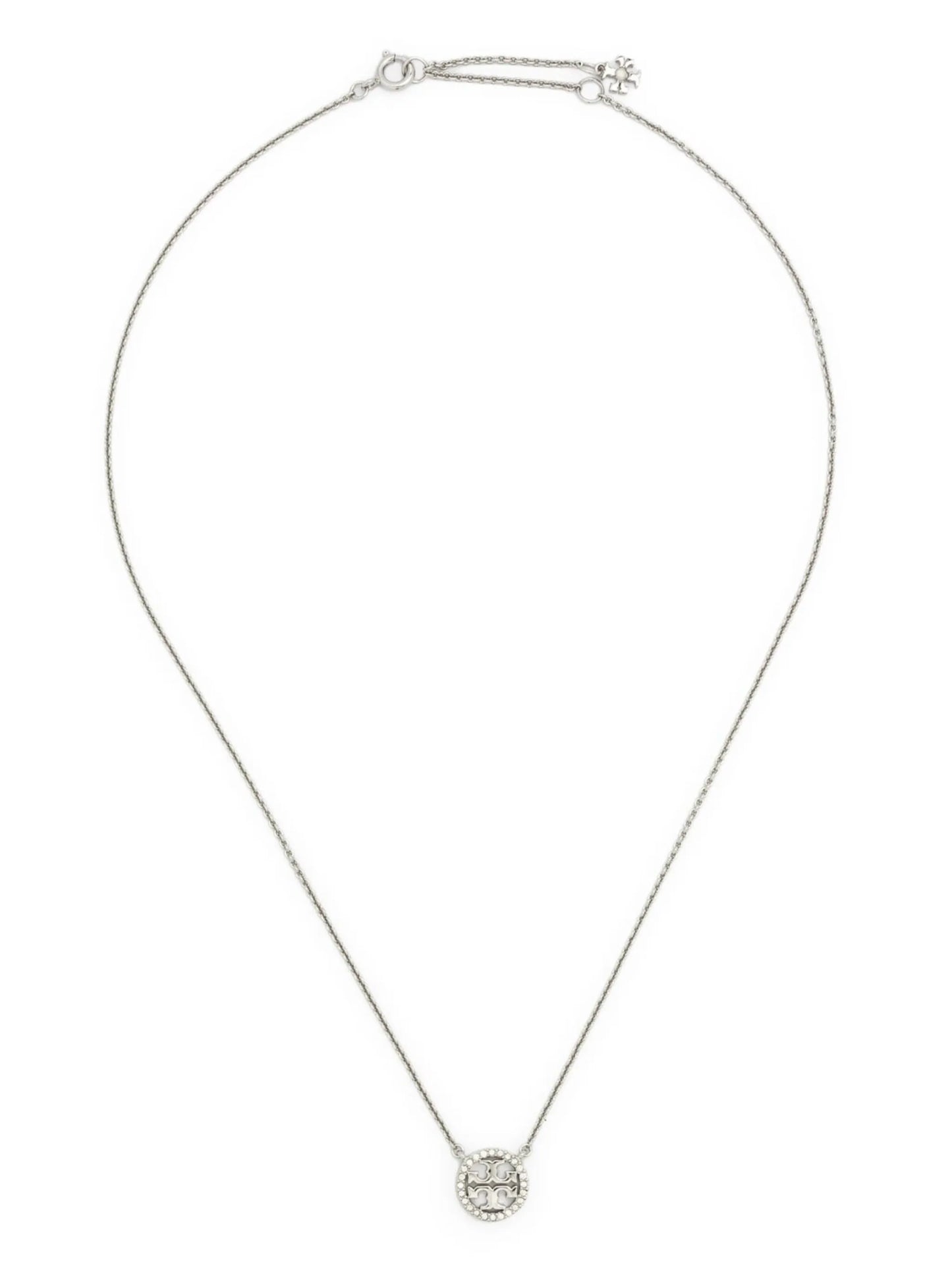 Miller logo-pendant necklace