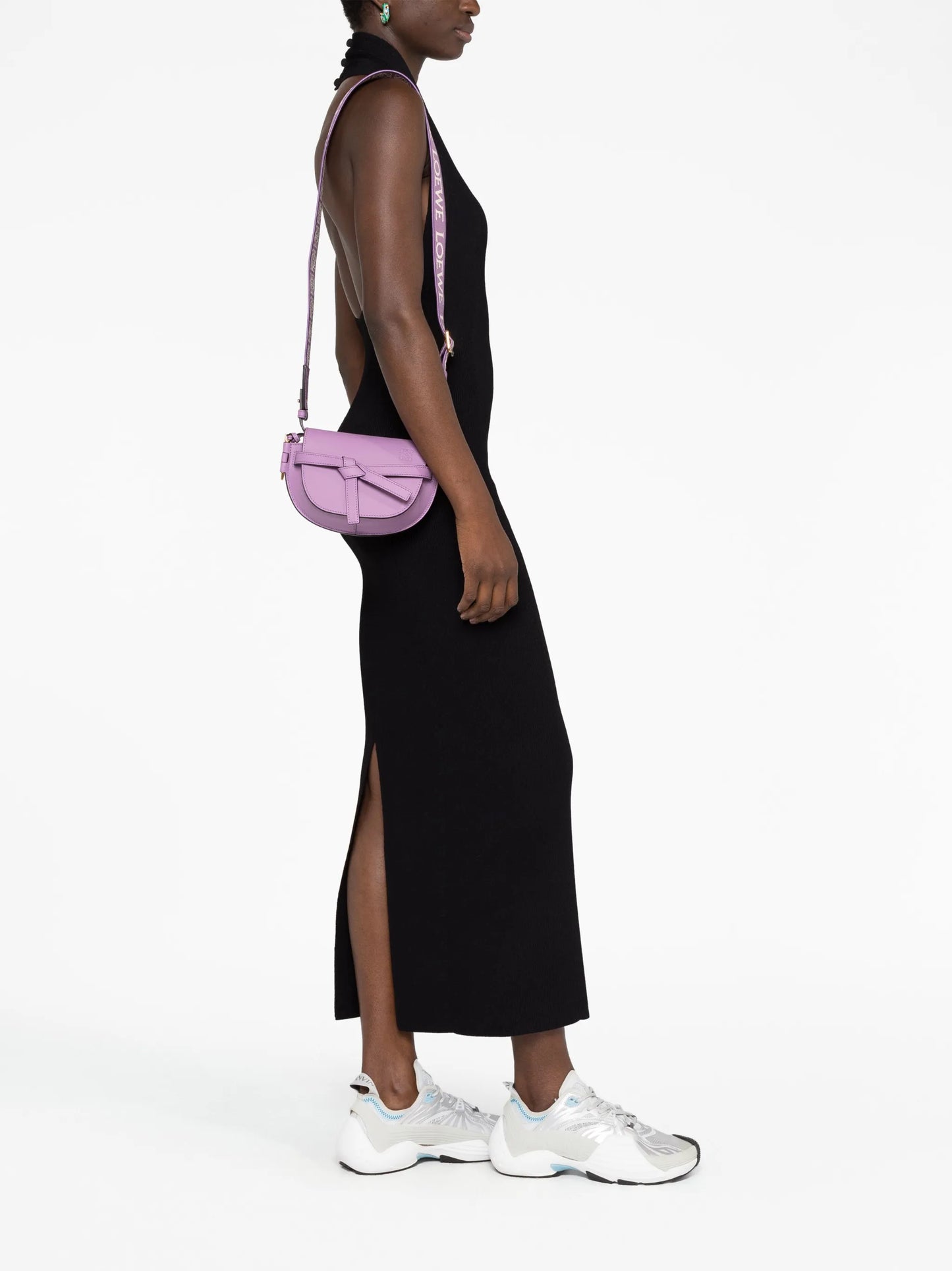 mini Gate Dual leather crossbody bag