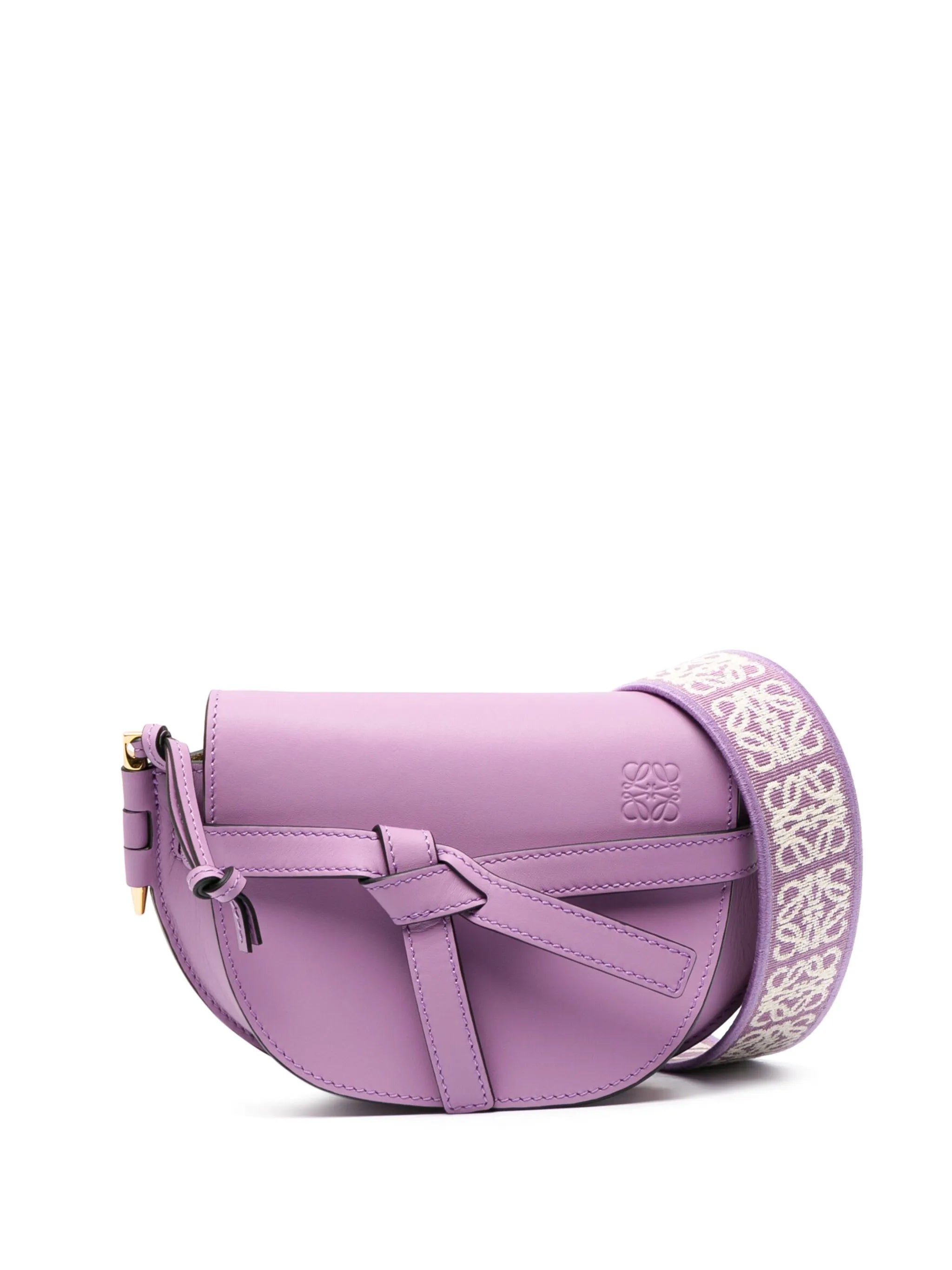 mini Gate Dual leather crossbody bag