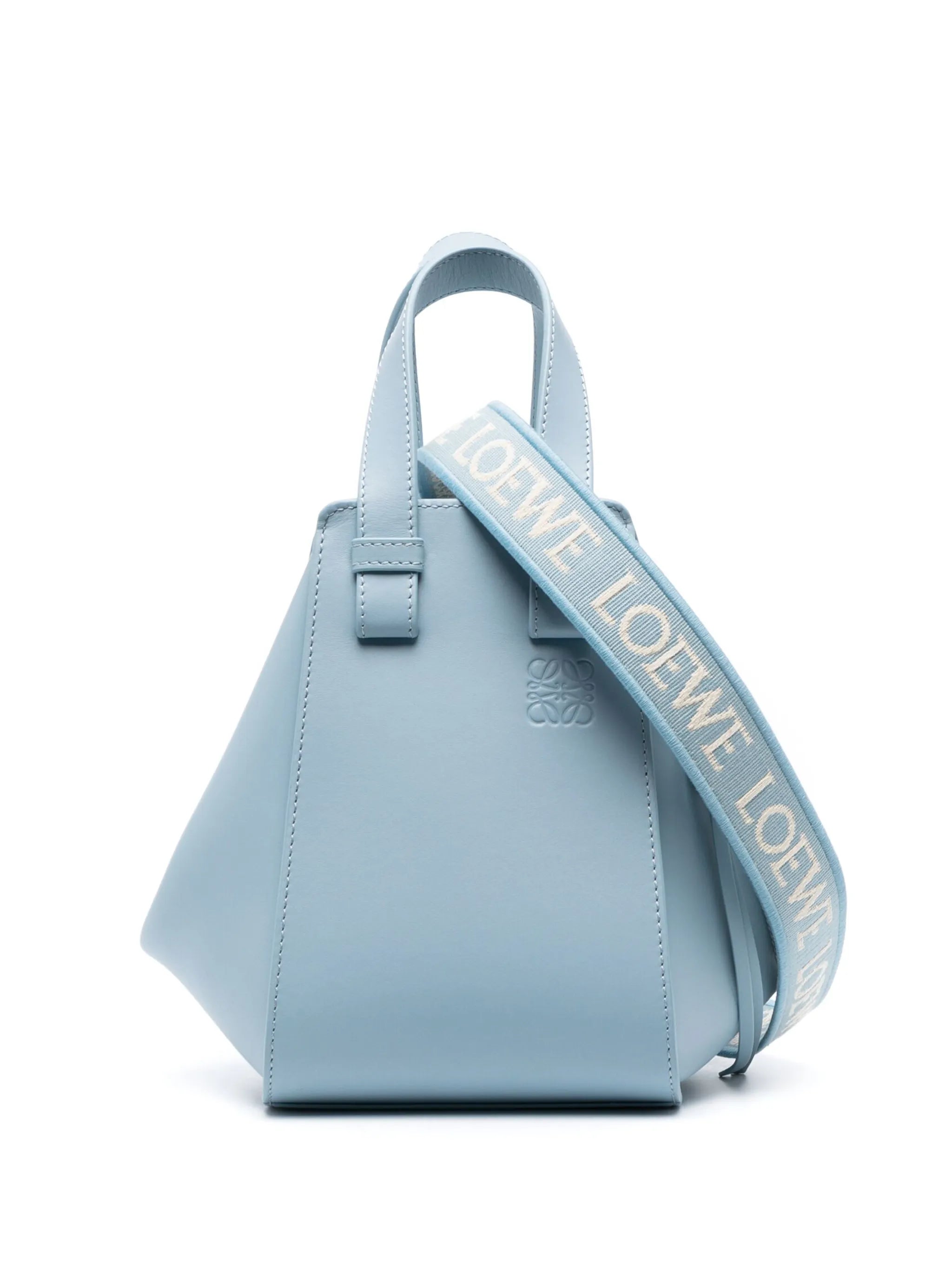 Hammock leather crossbody bag