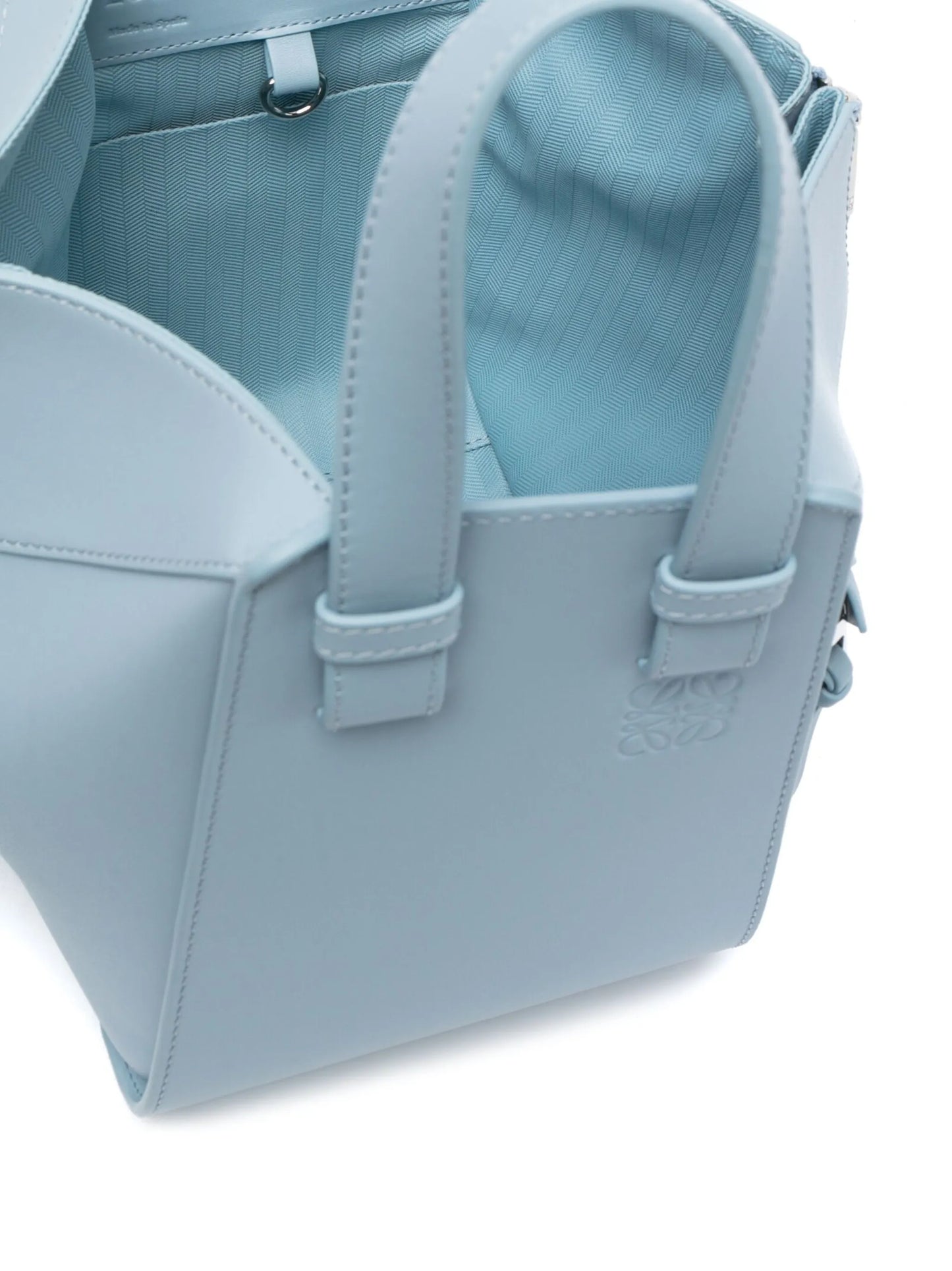 Hammock leather crossbody bag