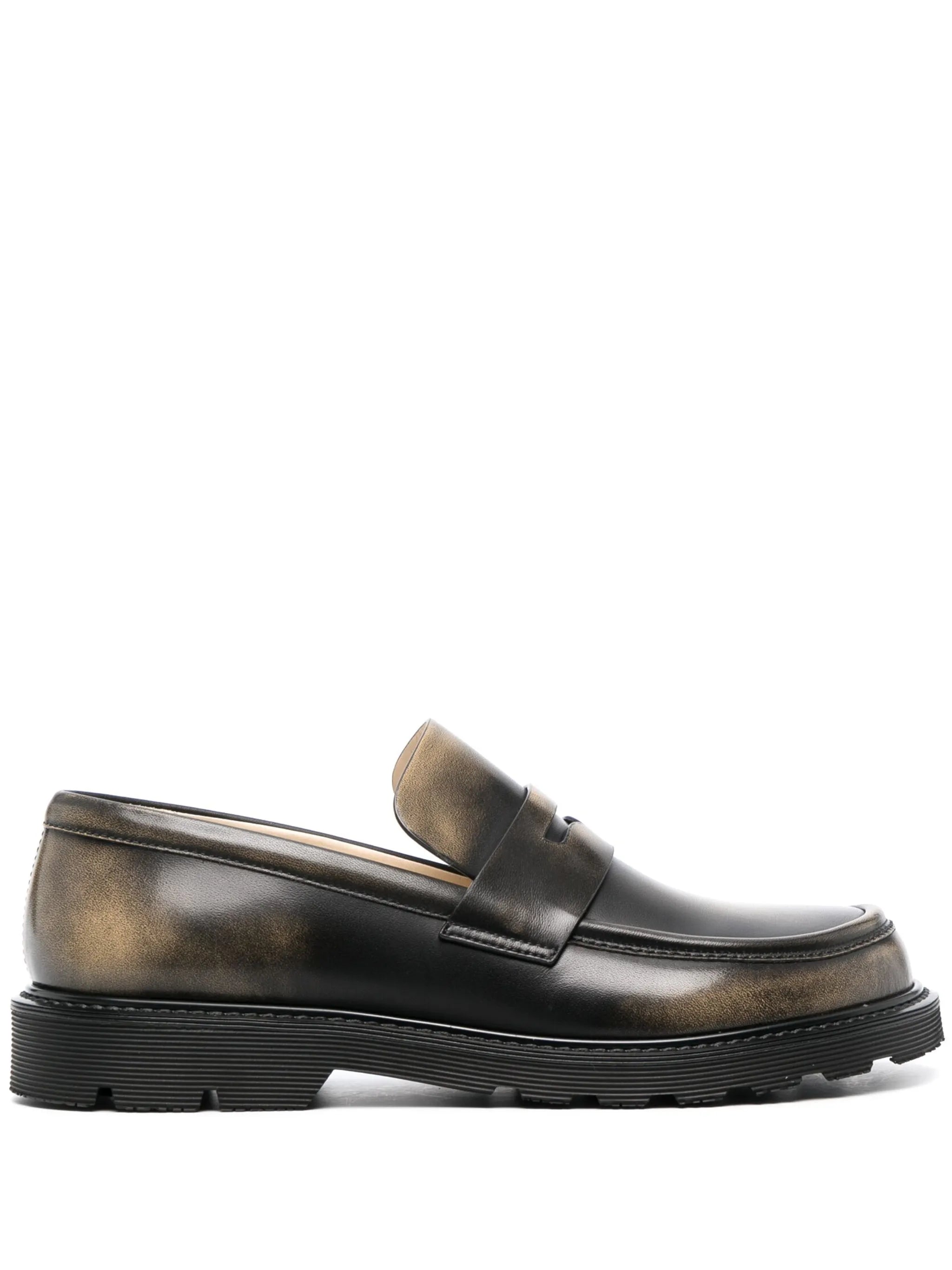 Blaze leather flat loafers