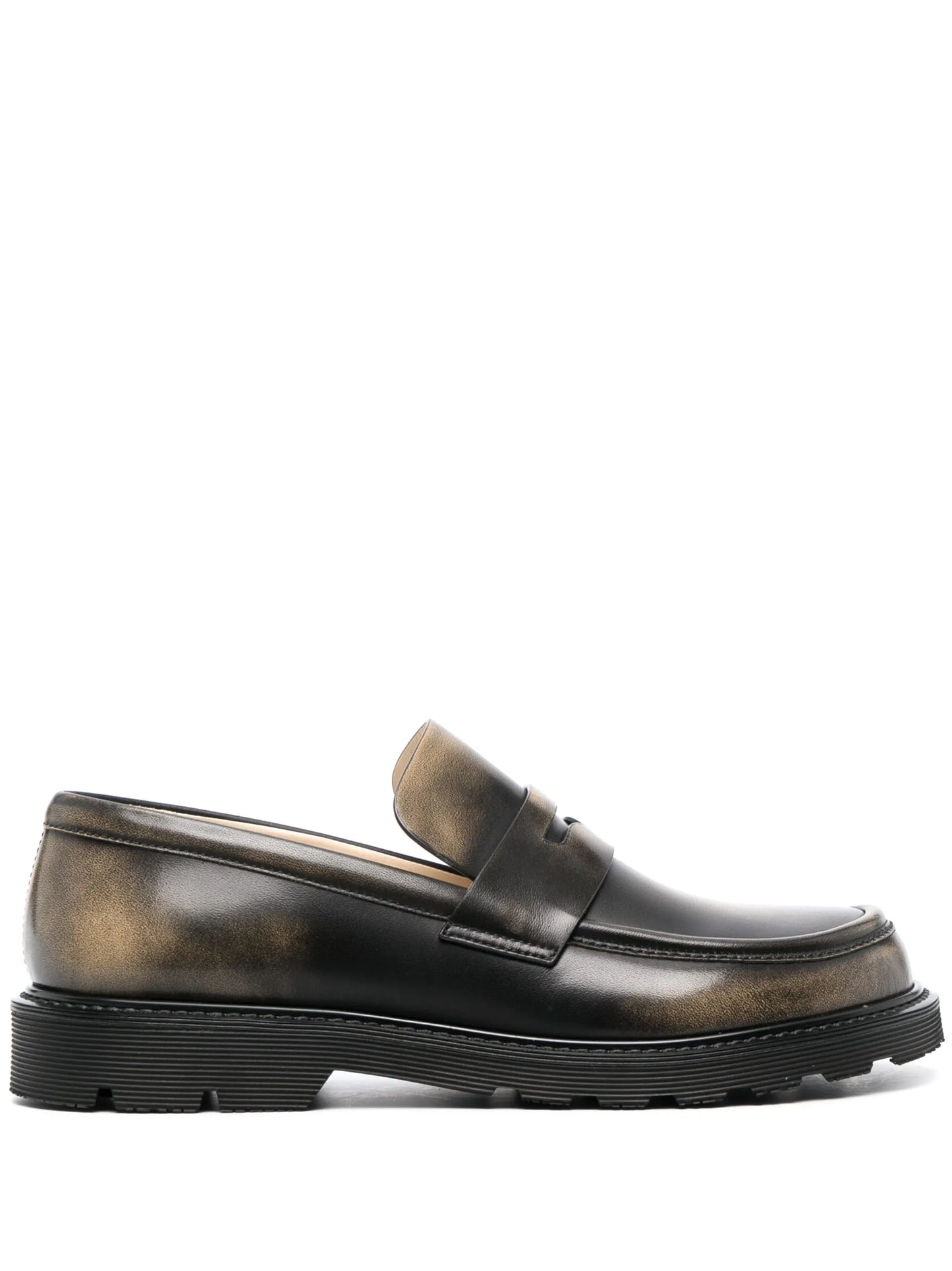 Blaze leather flat loafers
