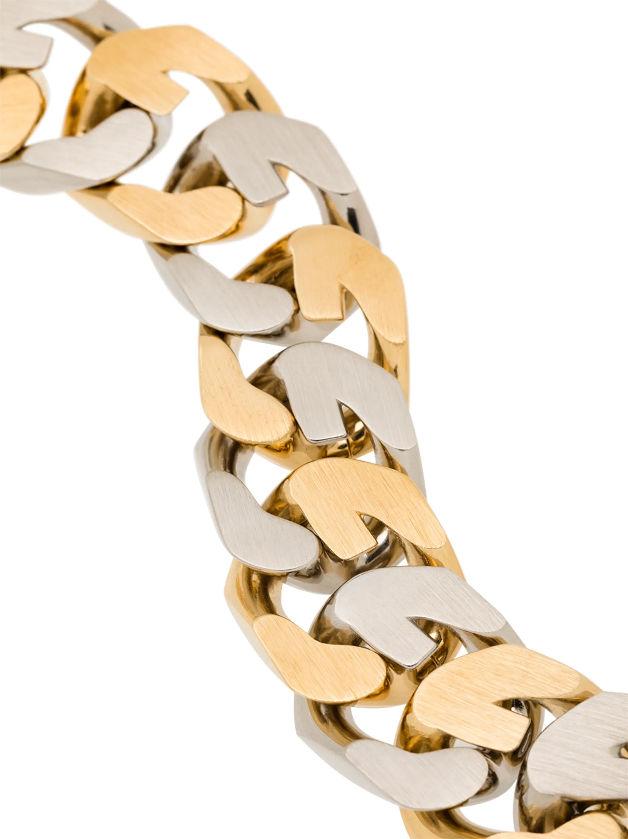 G-chain two-tone bracelet