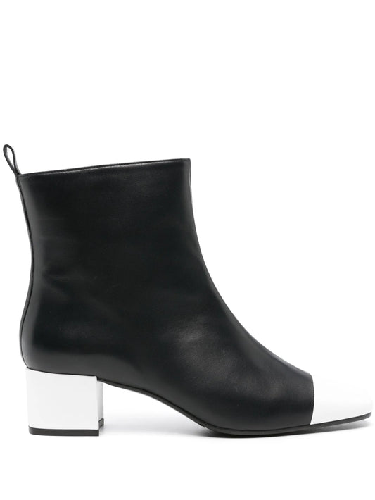 Estime leather ankle boots