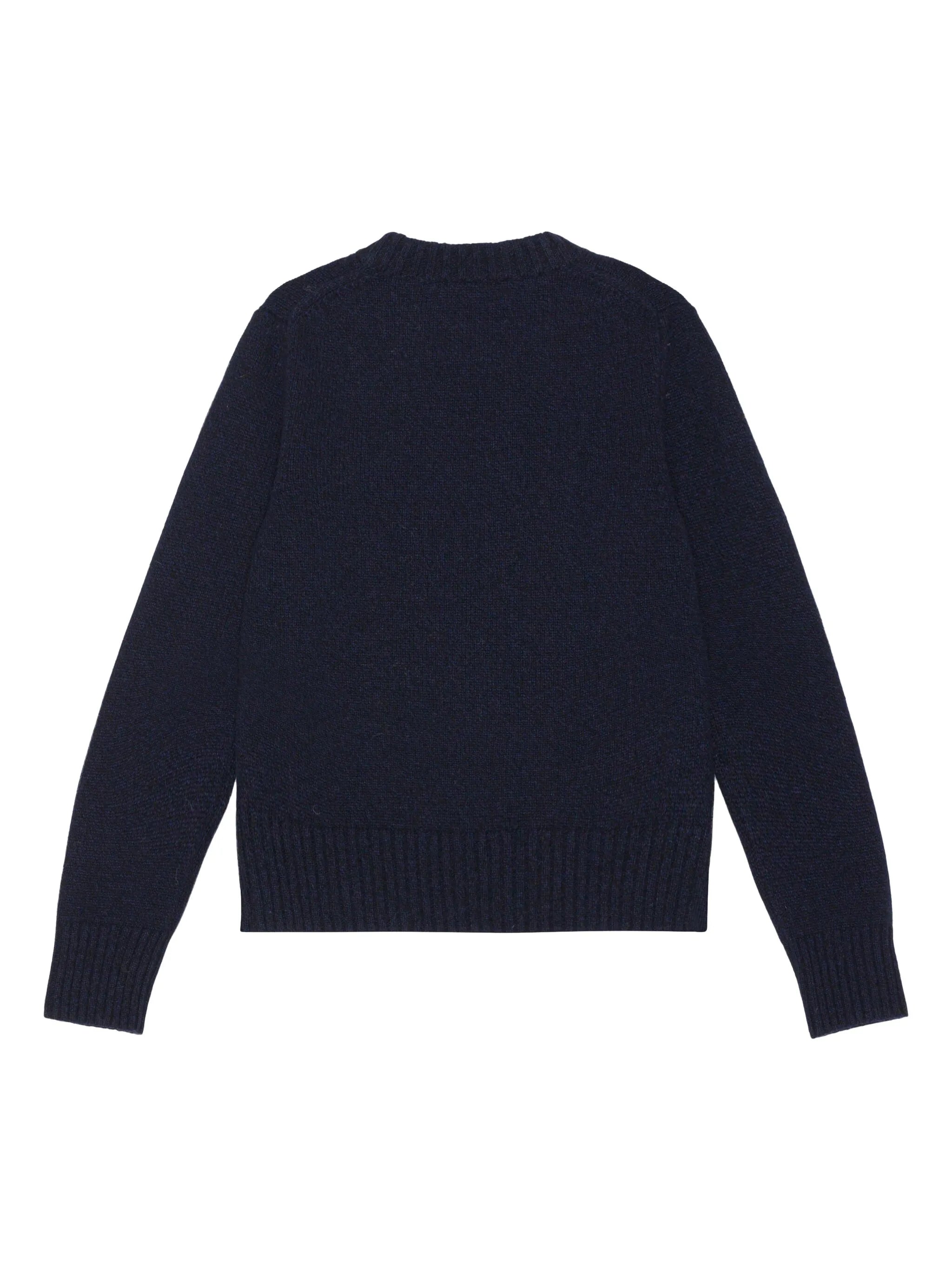 logo-intarsia jumper