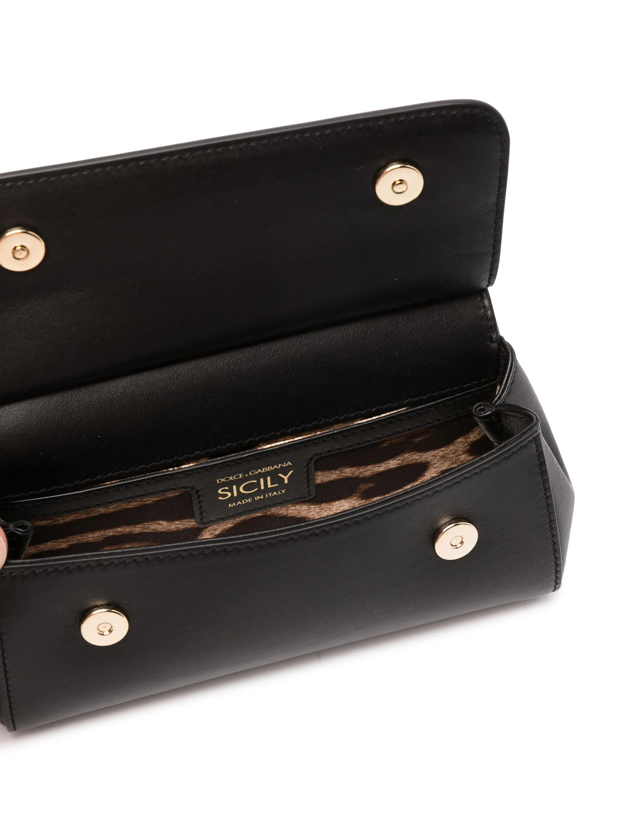 mini Sicily calf leather handbag