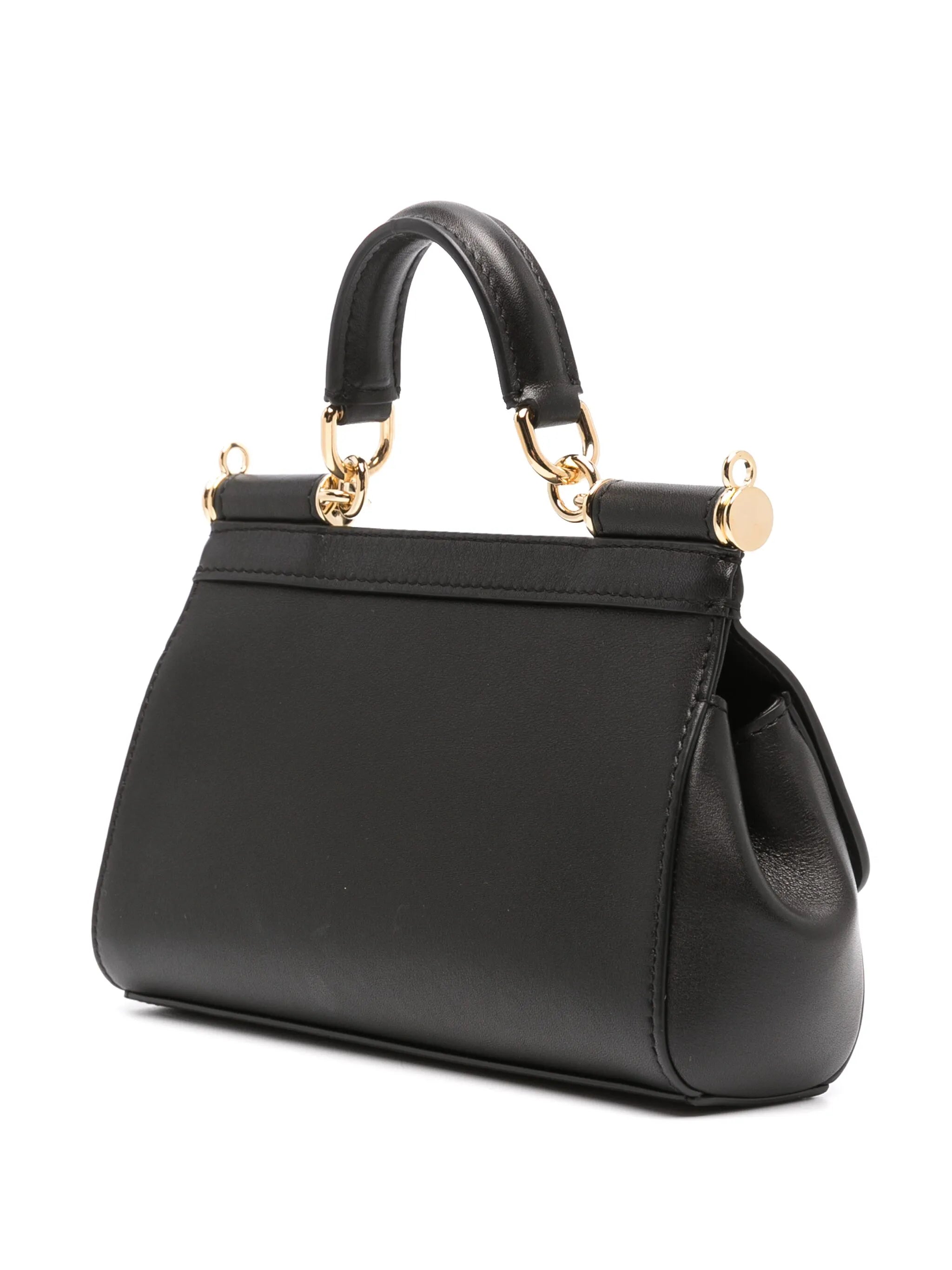 mini Sicily calf leather handbag