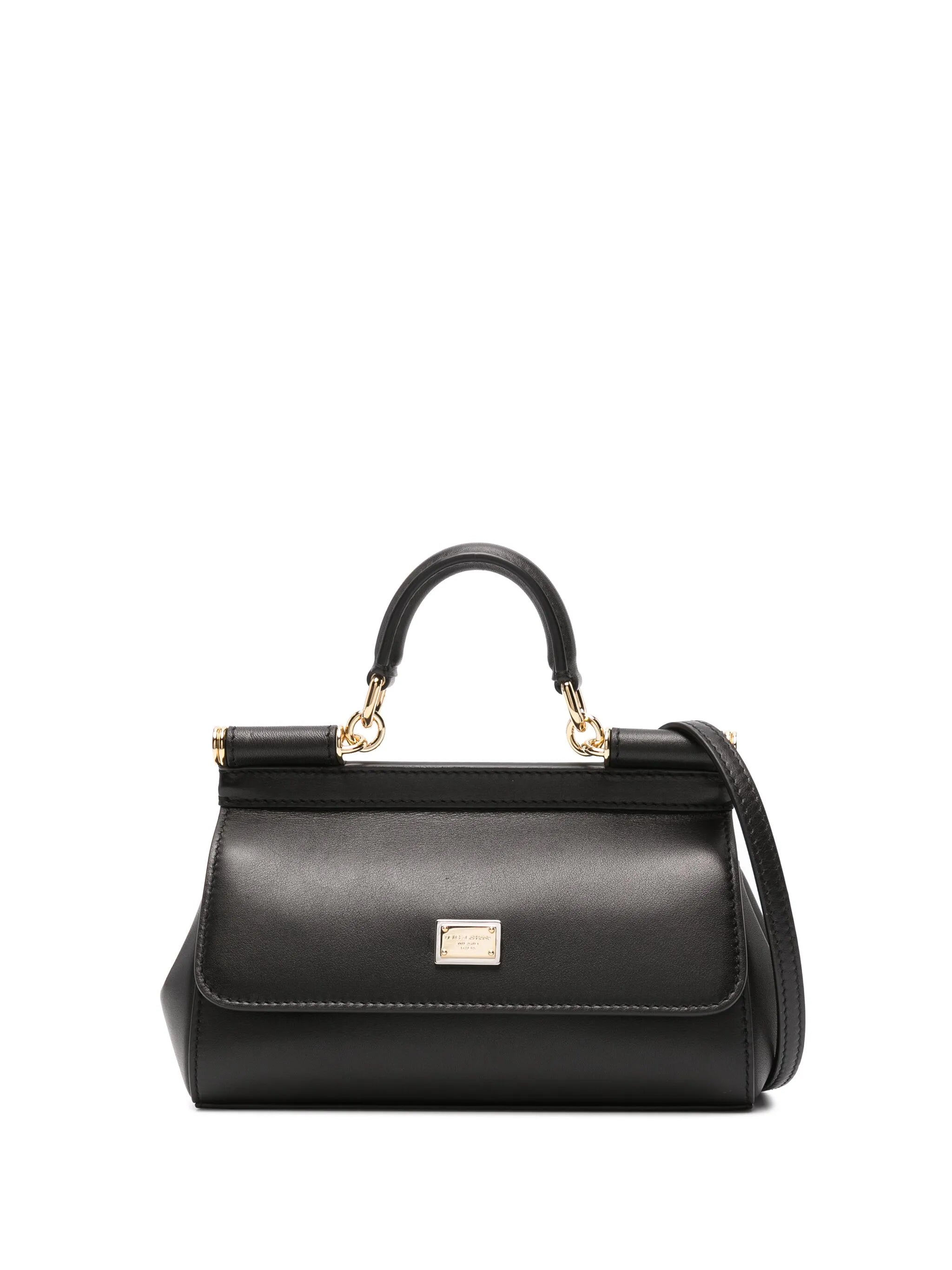 mini Sicily calf leather handbag