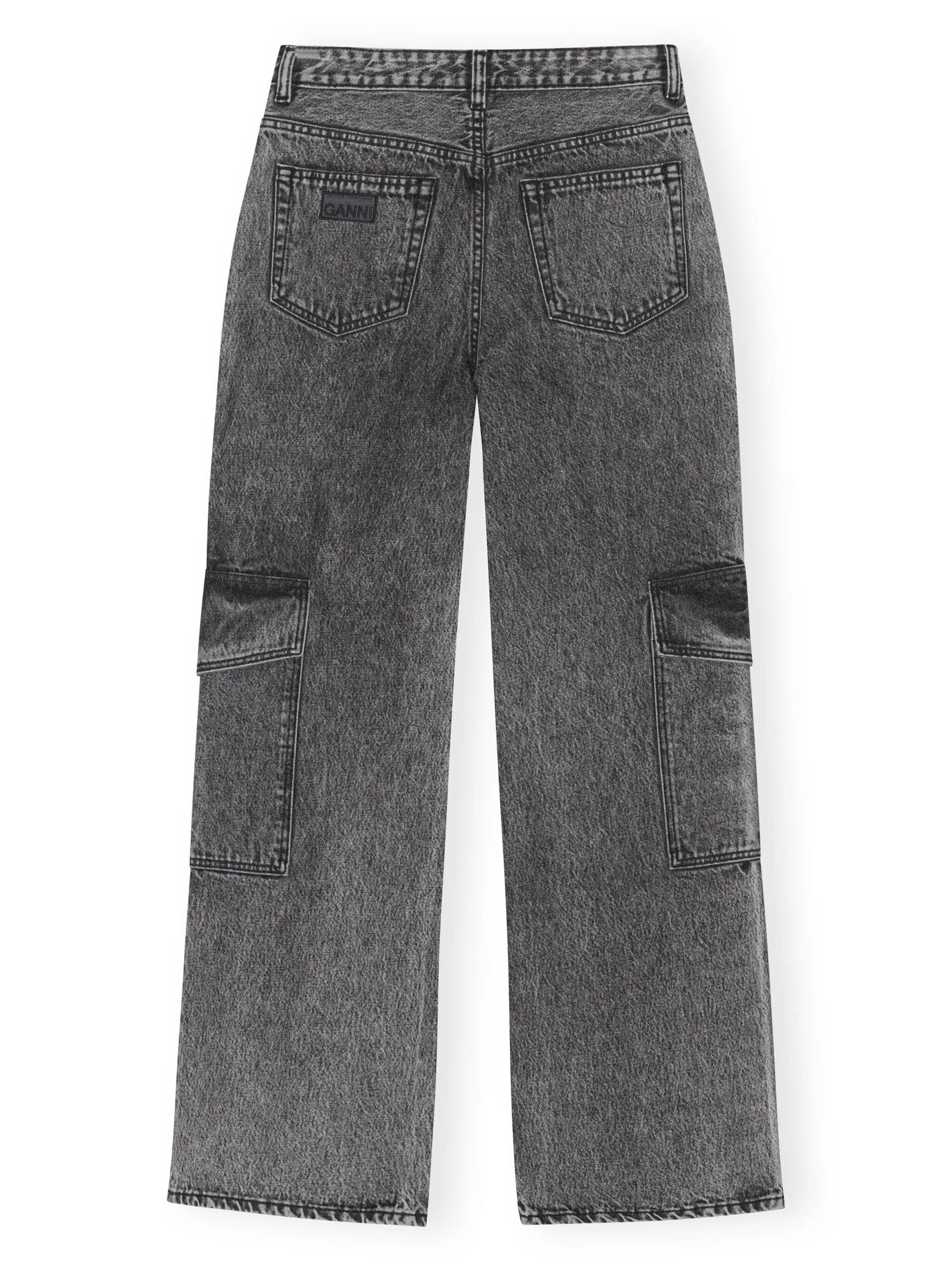 mid-rise wide-leg jeans