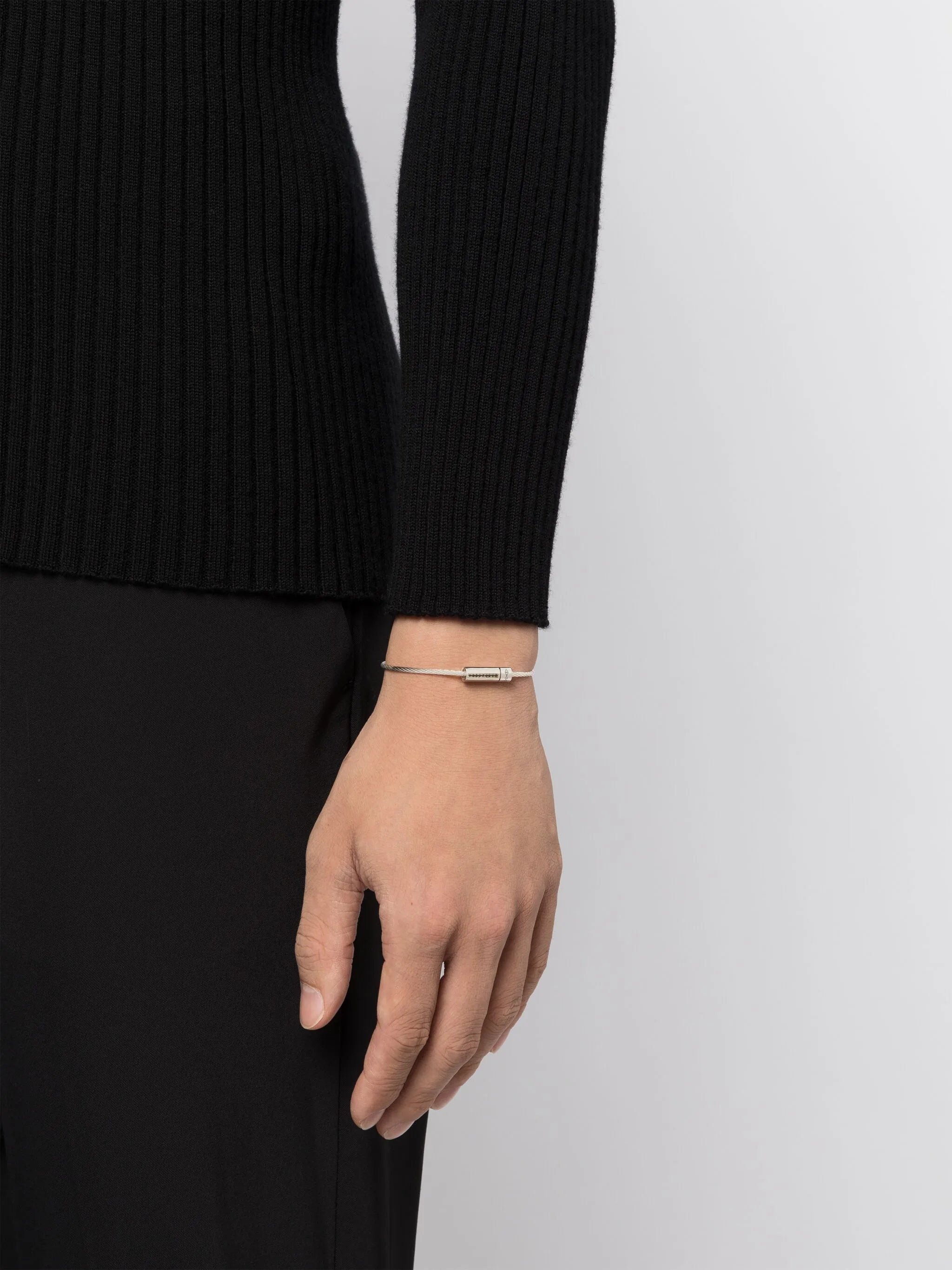 Le 7g Cable diamond bracelet