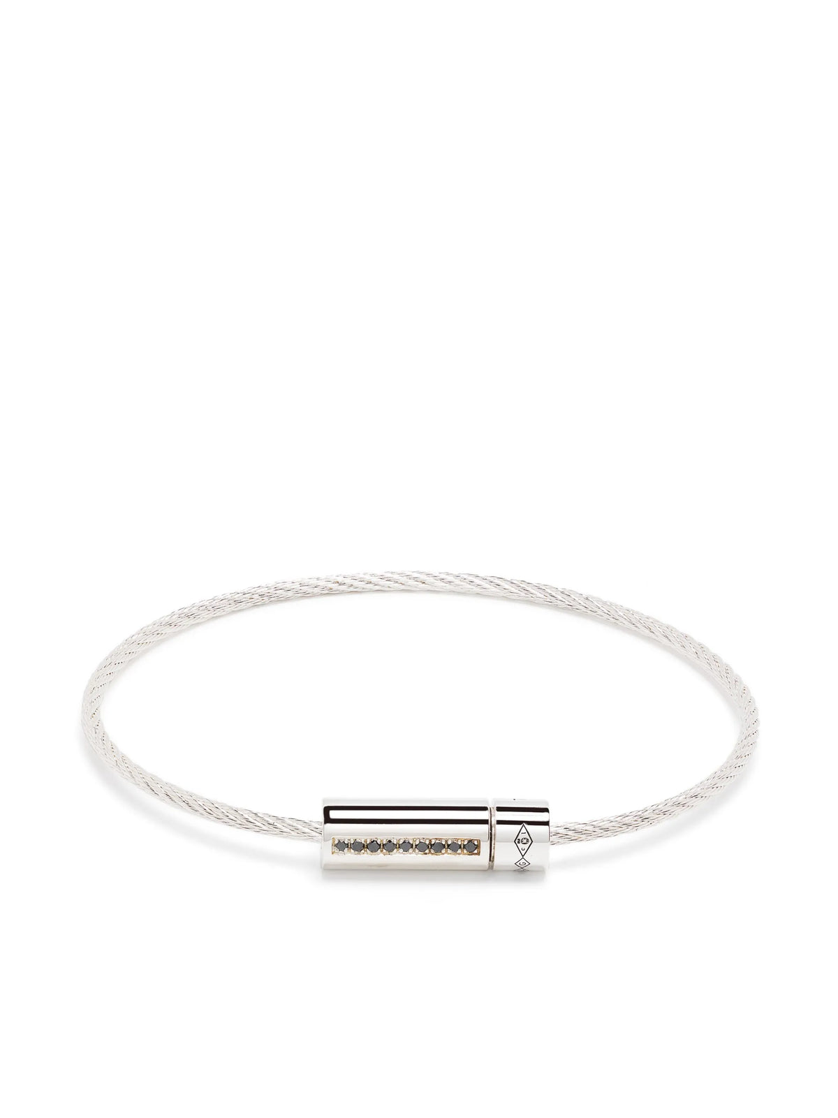 Le 7g Cable diamond bracelet