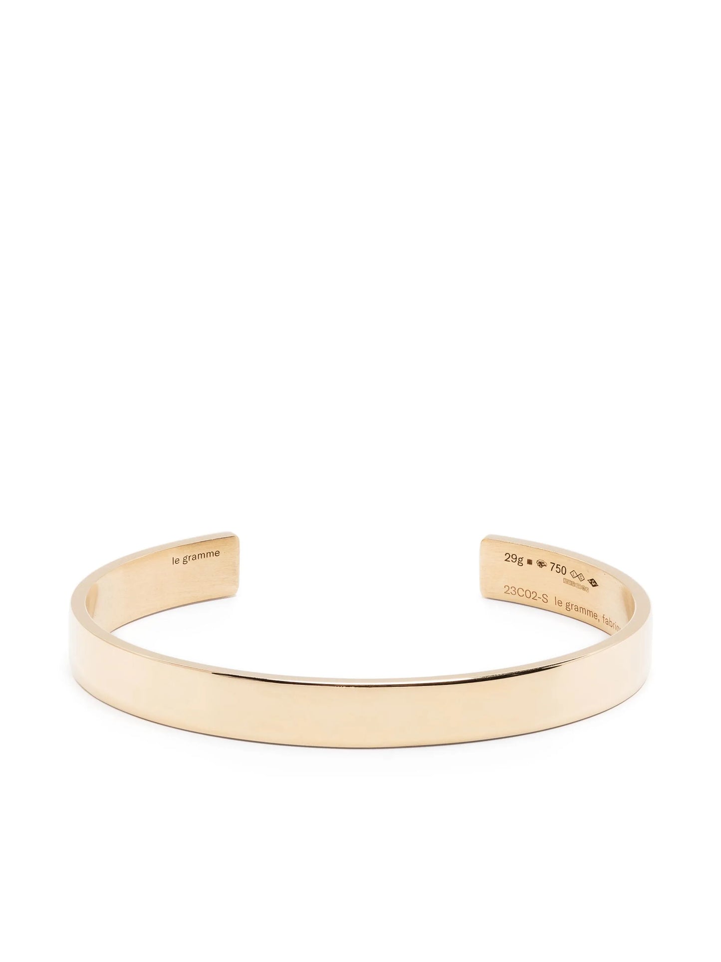 18kt yellow gold Le 31g Ribbon diamond bracelet