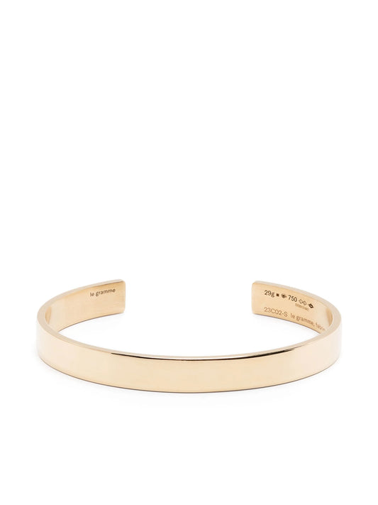 18kt yellow gold Le 31g Ribbon diamond bracelet