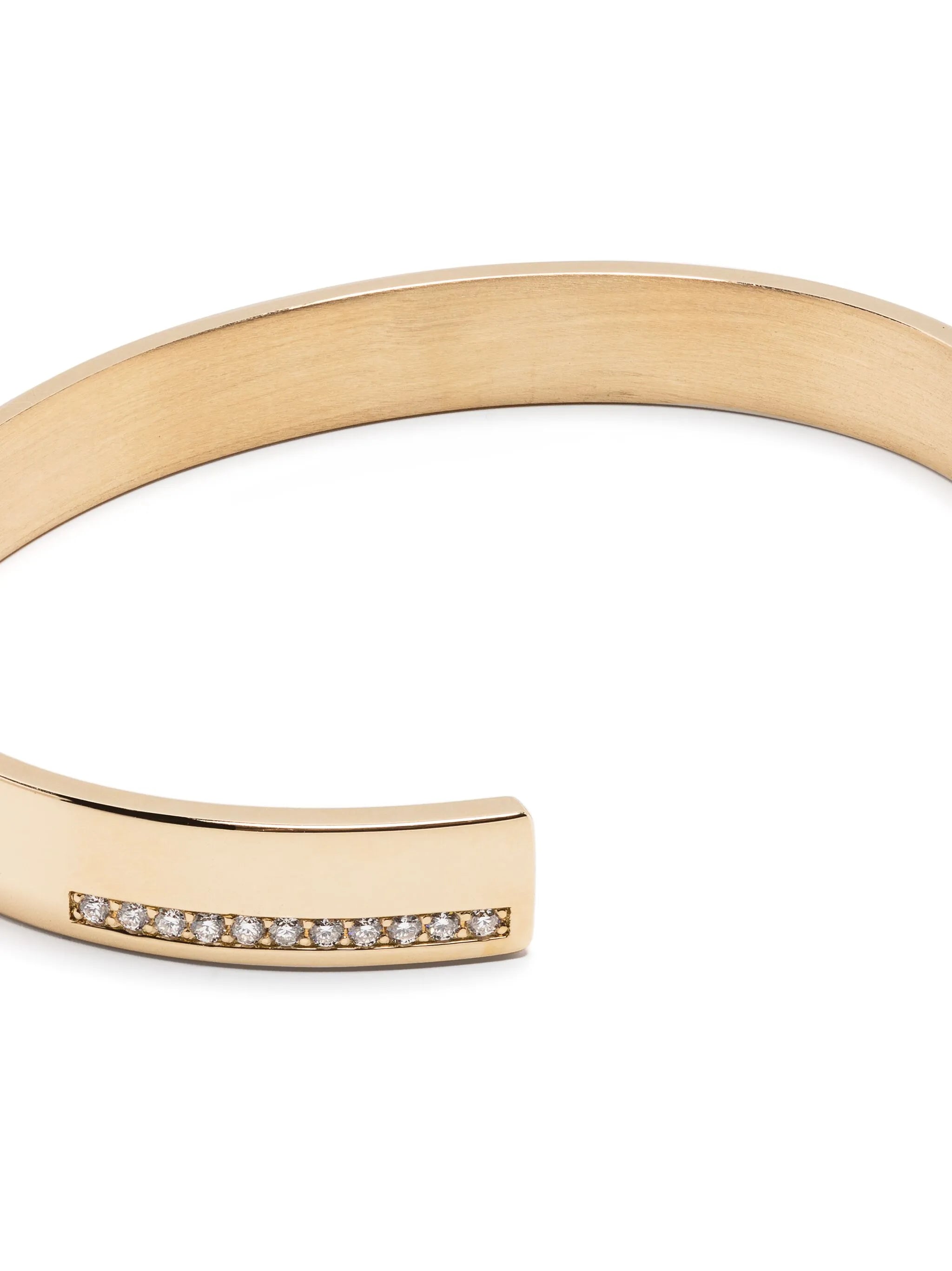18kt yellow gold Le 31g Ribbon diamond bracelet