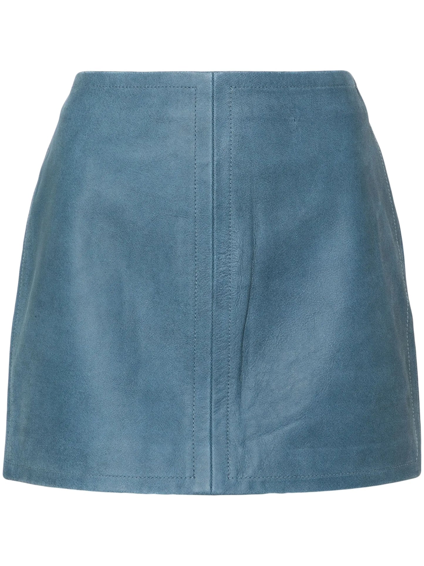 Perla leather miniskirt