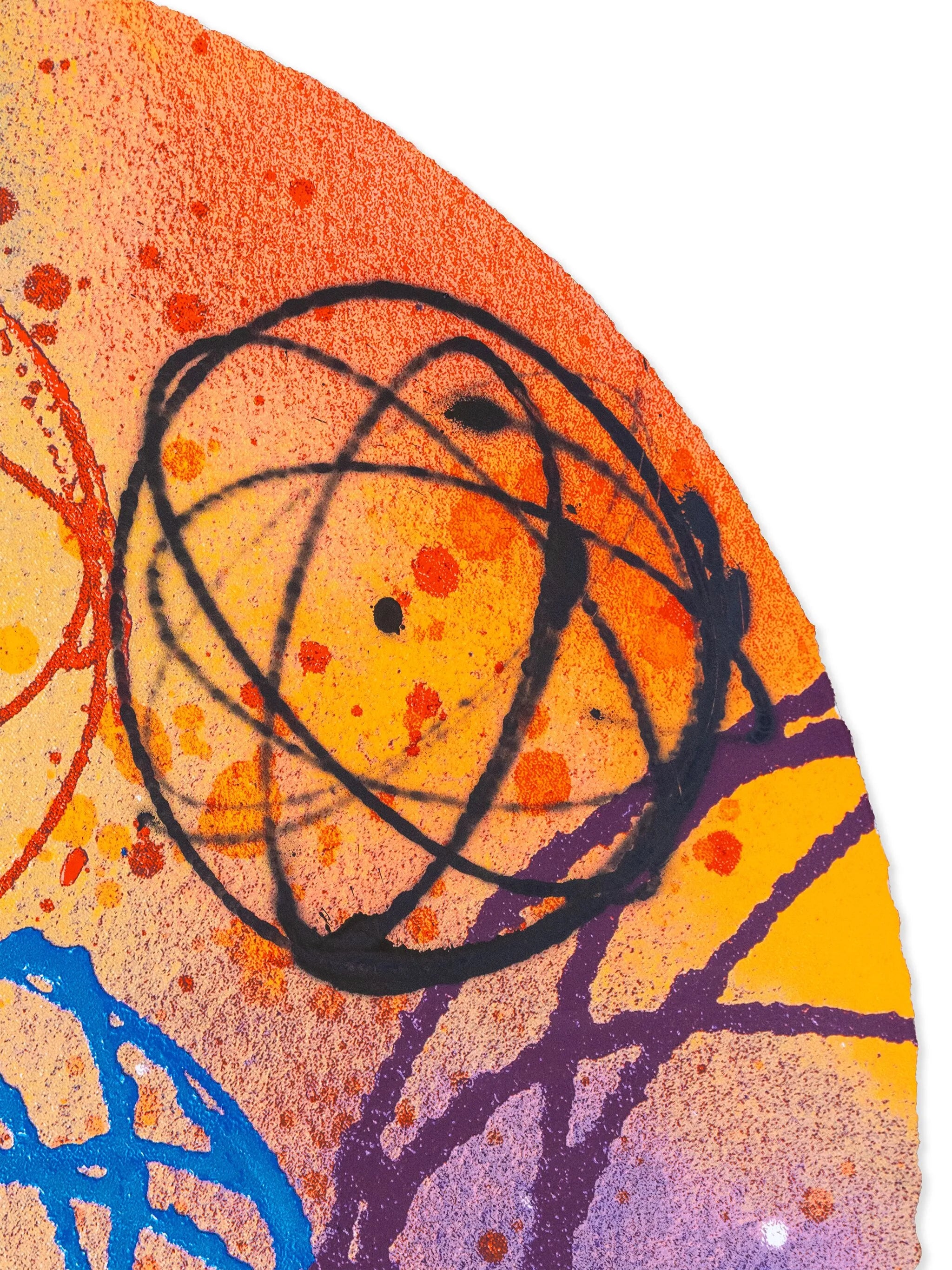 Hip Hop 50 Nas x Futura co-signed art print