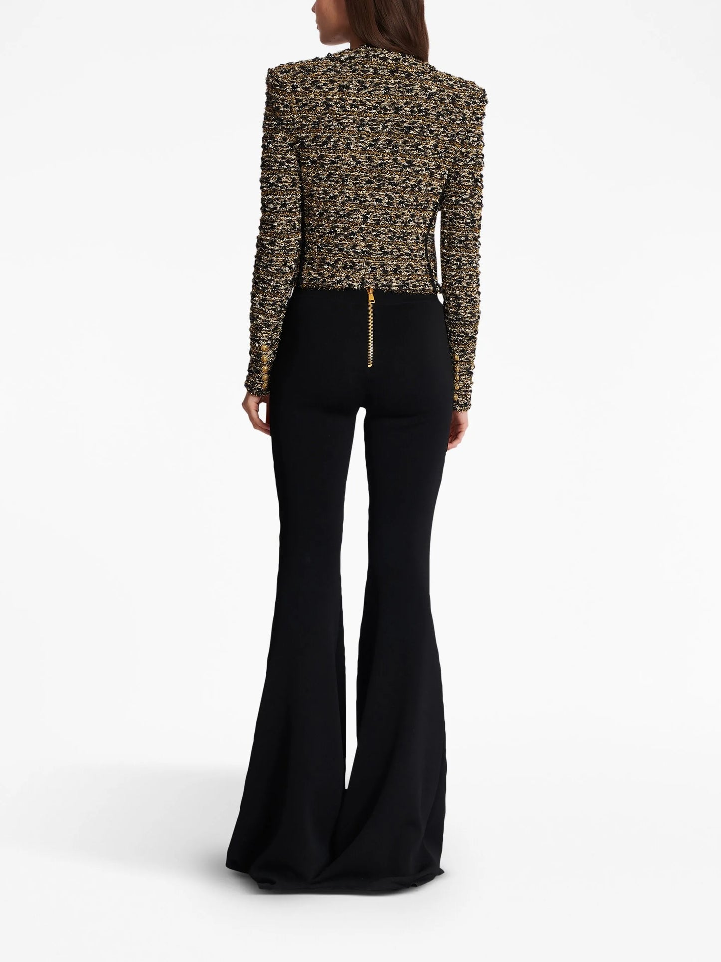 cropped tweed jacket