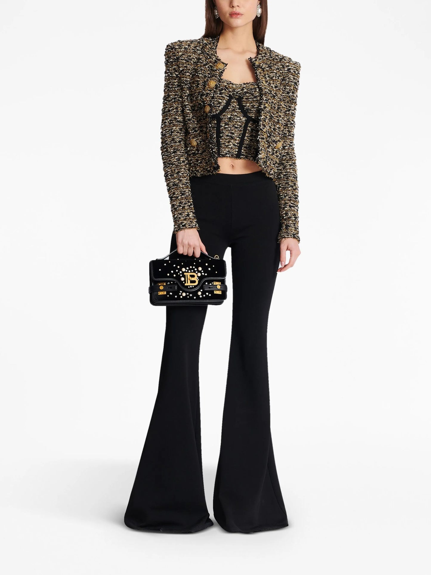 cropped tweed jacket