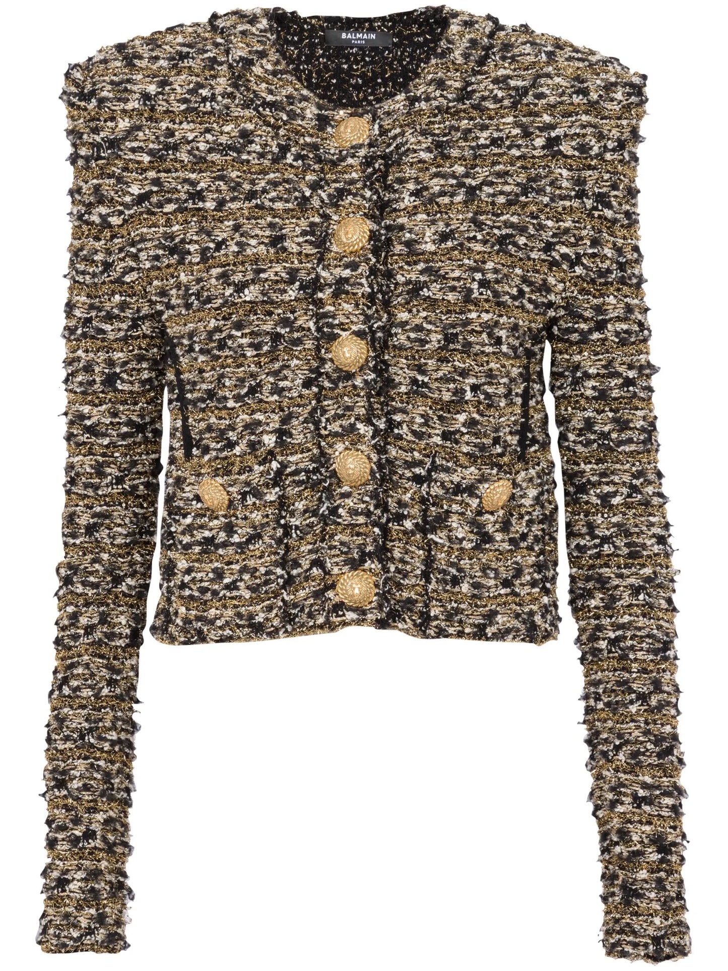 cropped tweed jacket