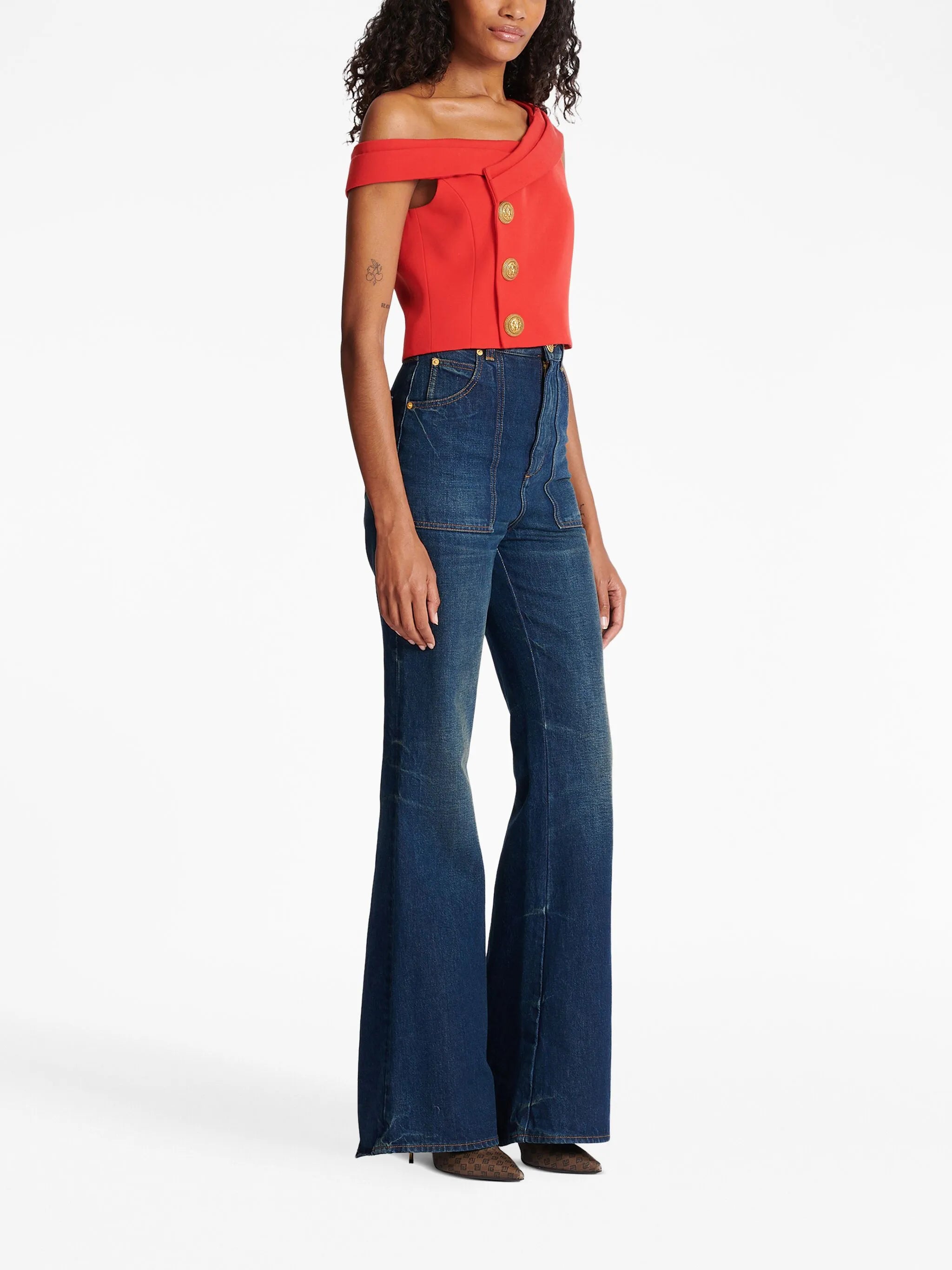asymmetric one-shoulder top