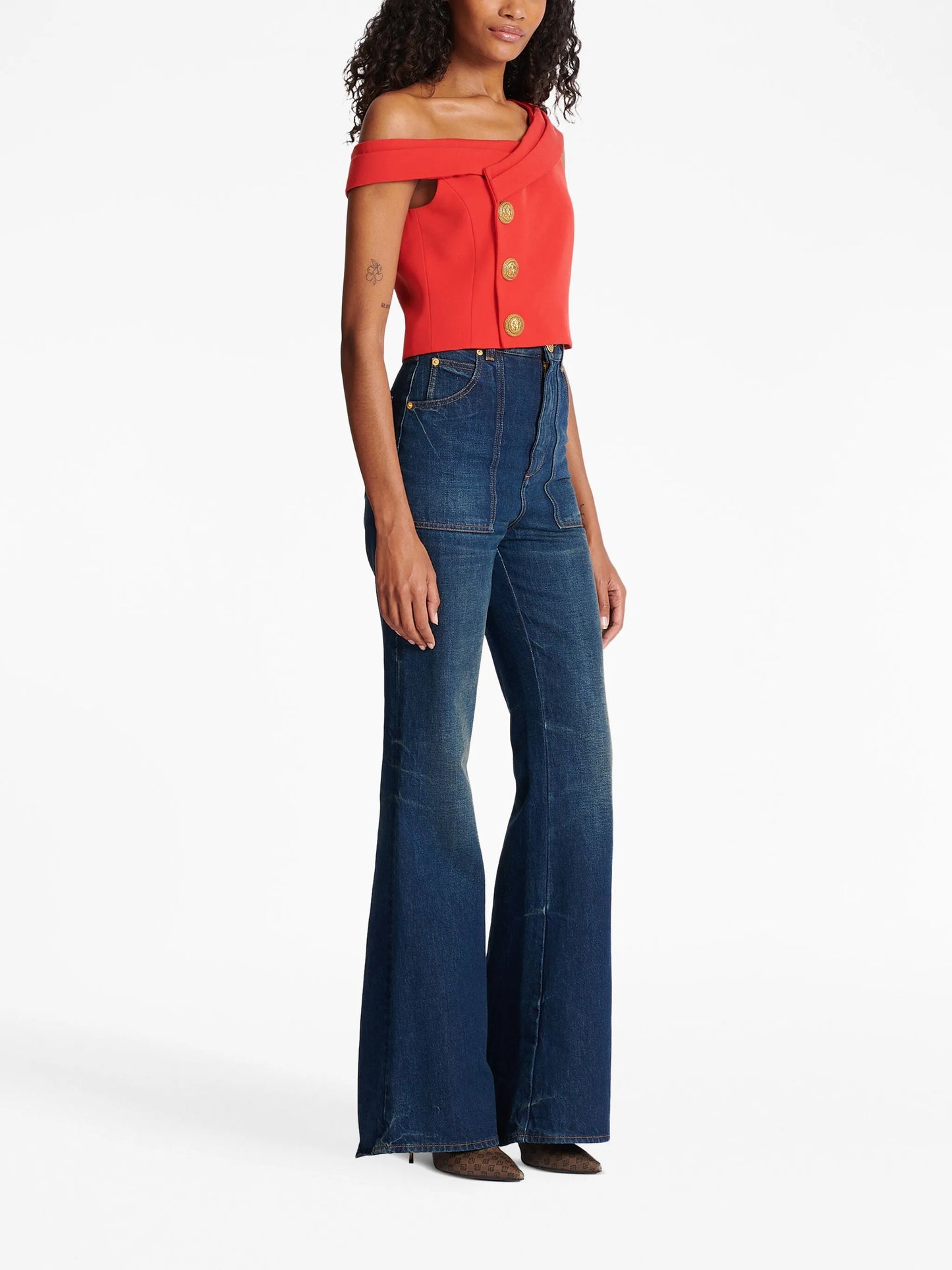 asymmetric one-shoulder top