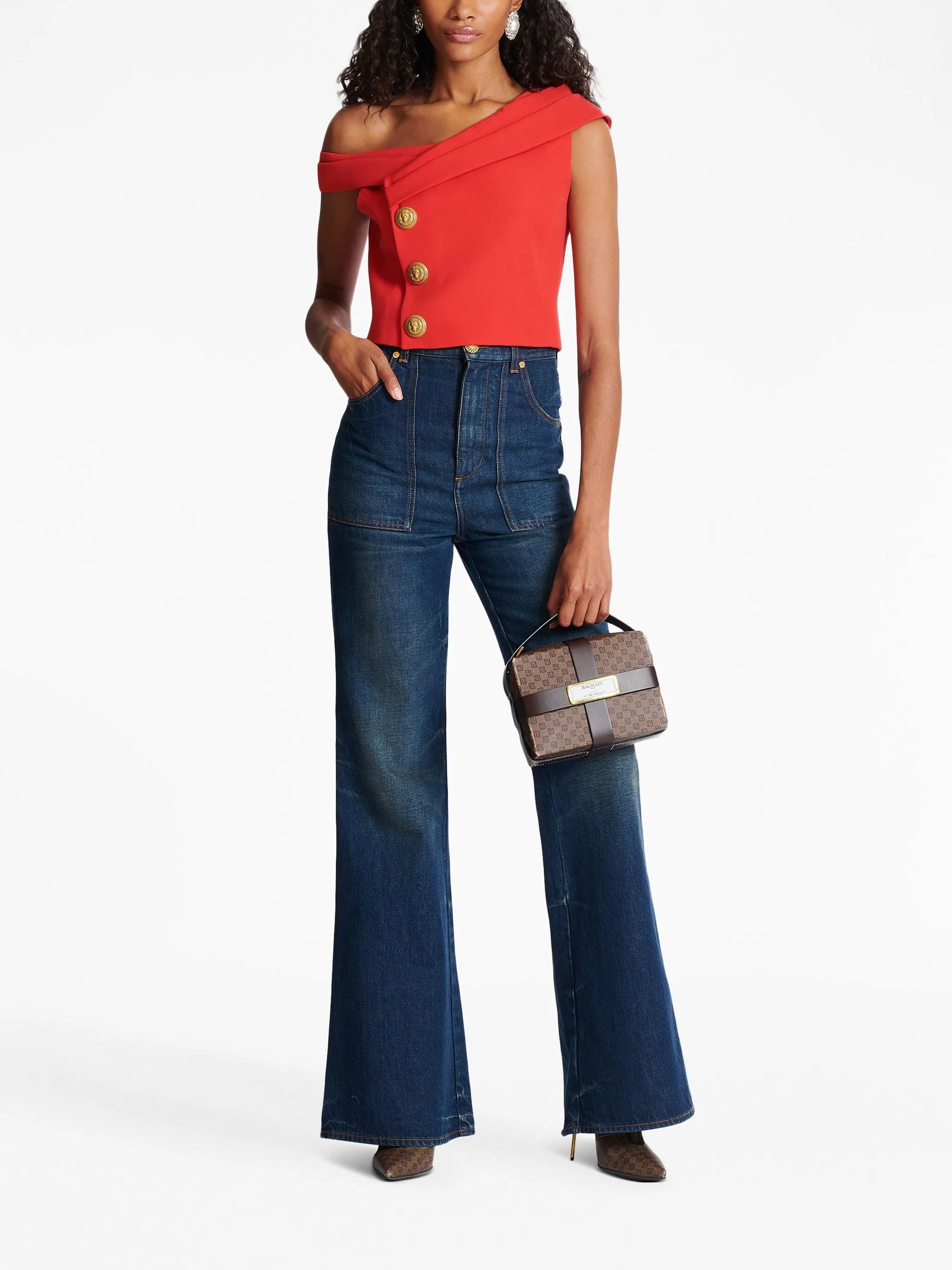 asymmetric one-shoulder top