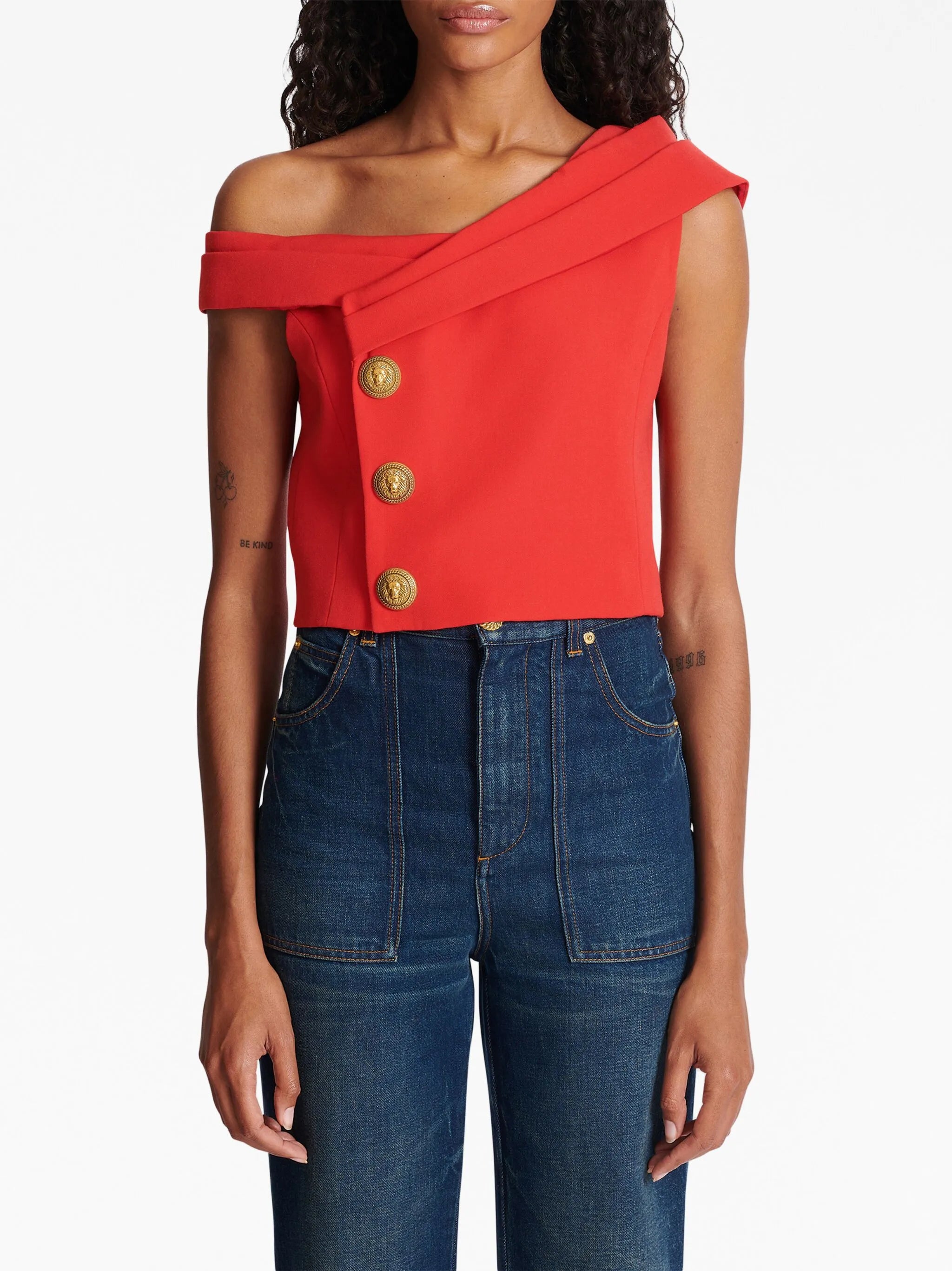 asymmetric one-shoulder top