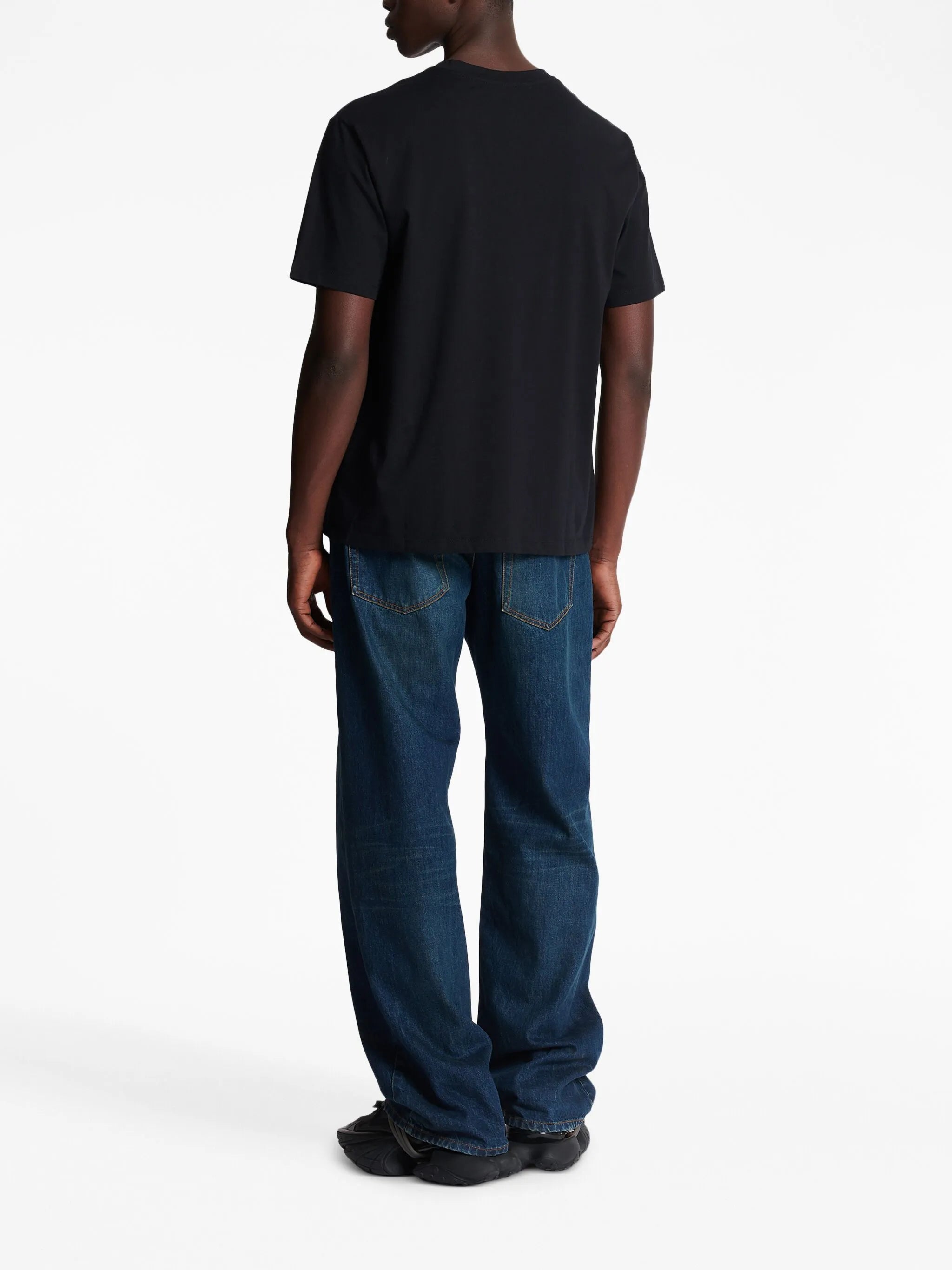 logo-patch cotton T-shirt