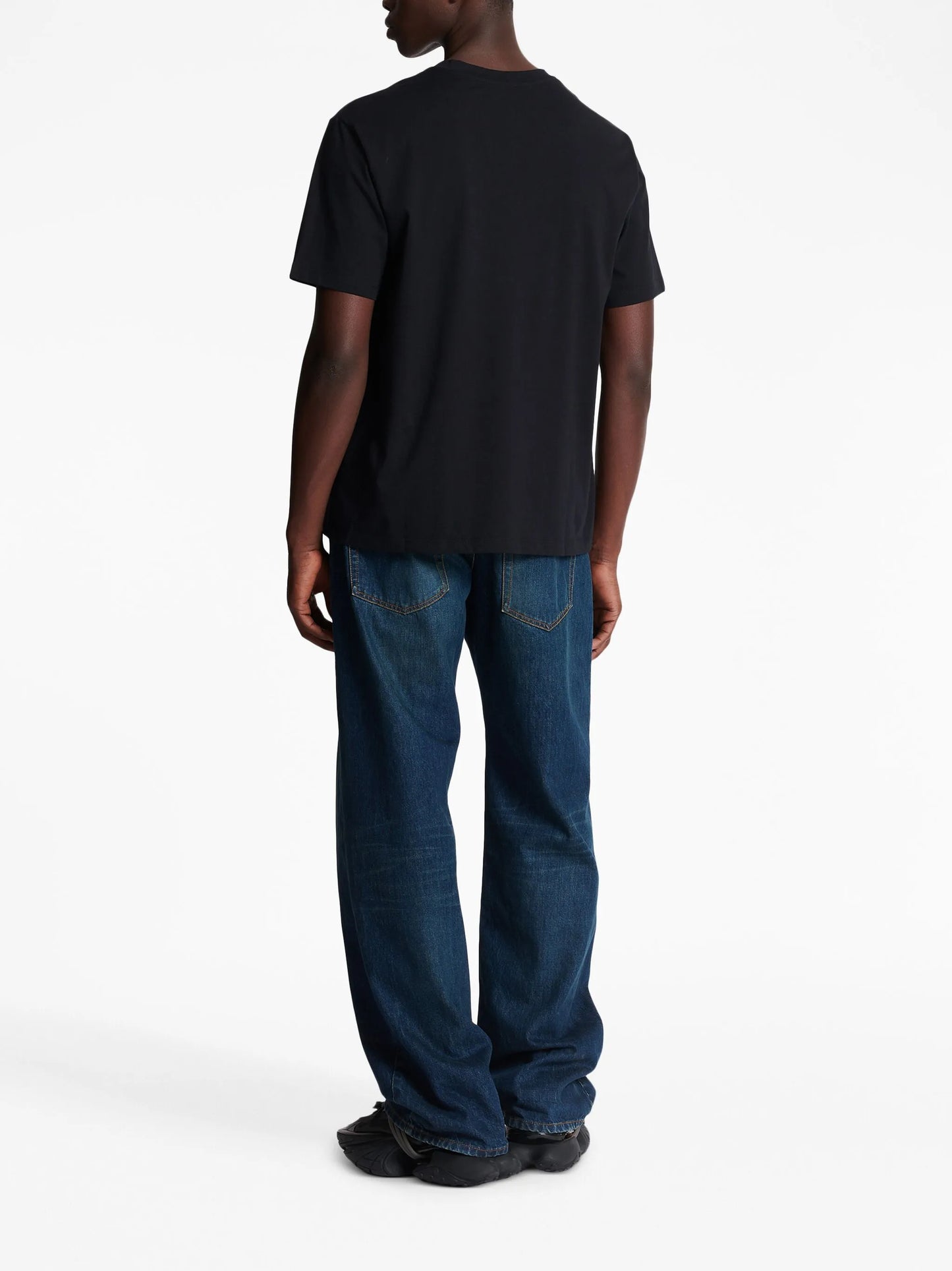 logo-patch cotton T-shirt