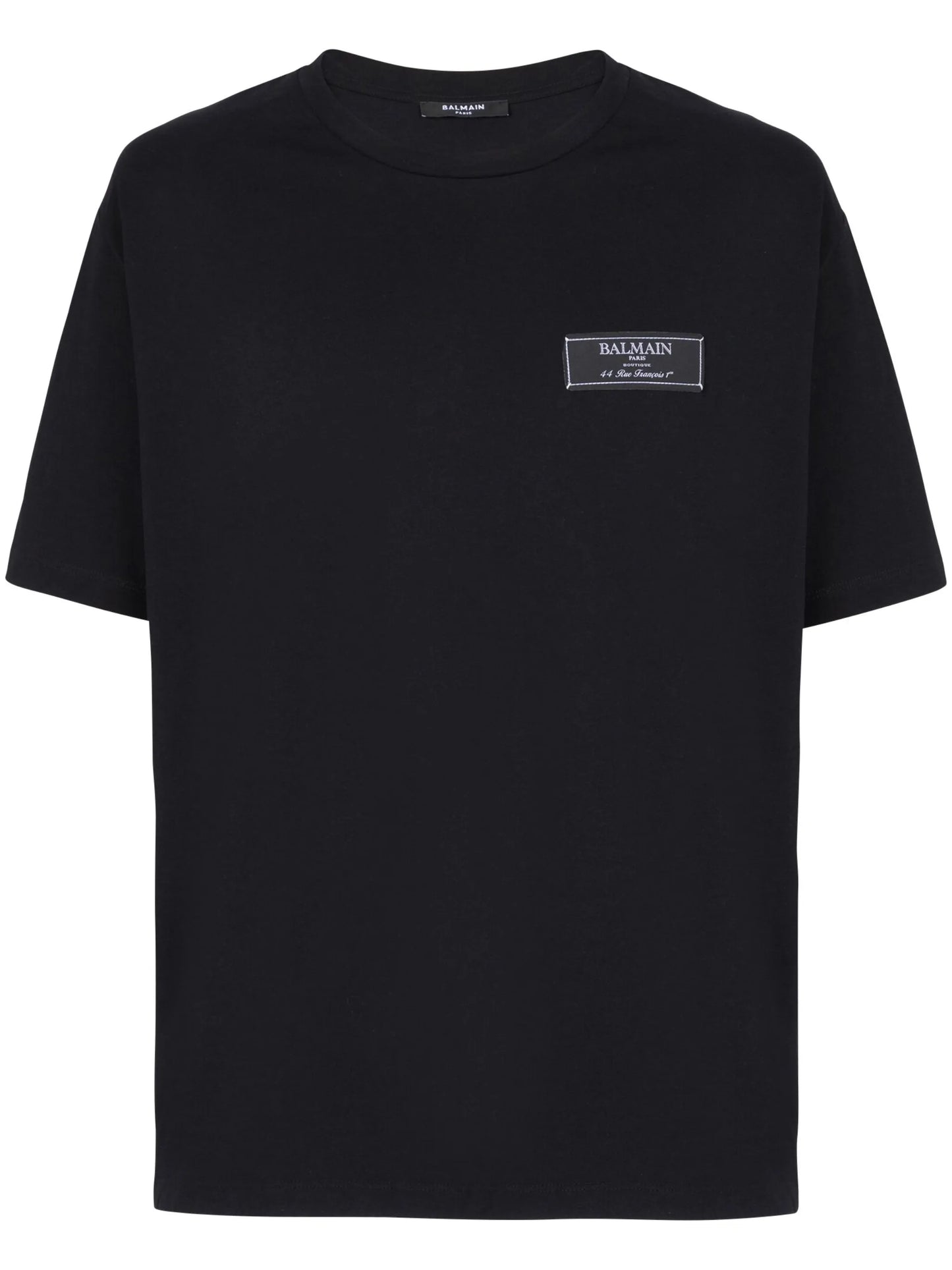 logo-patch cotton T-shirt