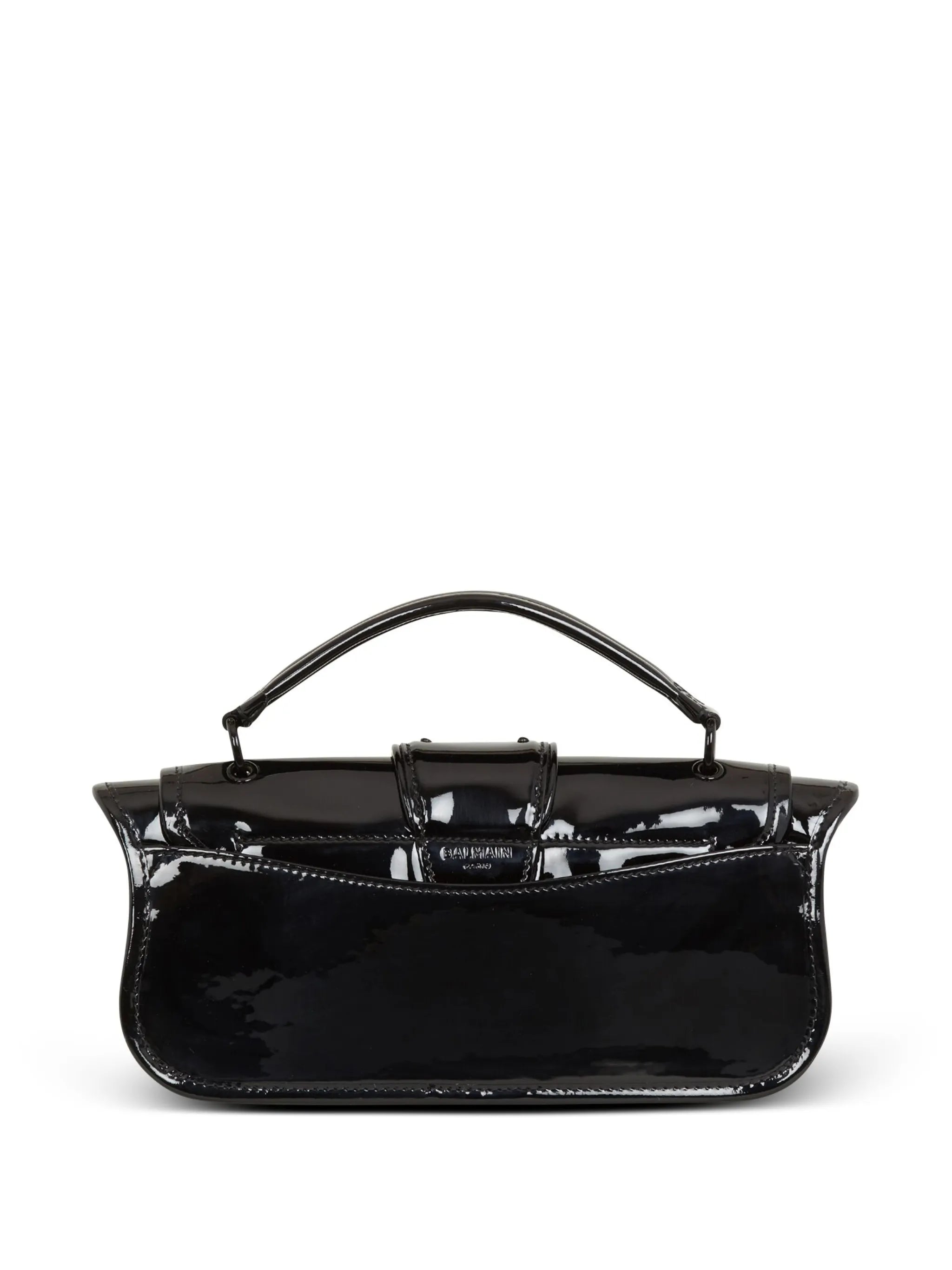 Blaze patent leather clutch bag