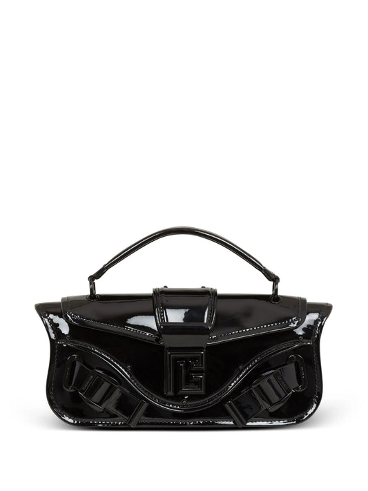 Blaze patent leather clutch bag