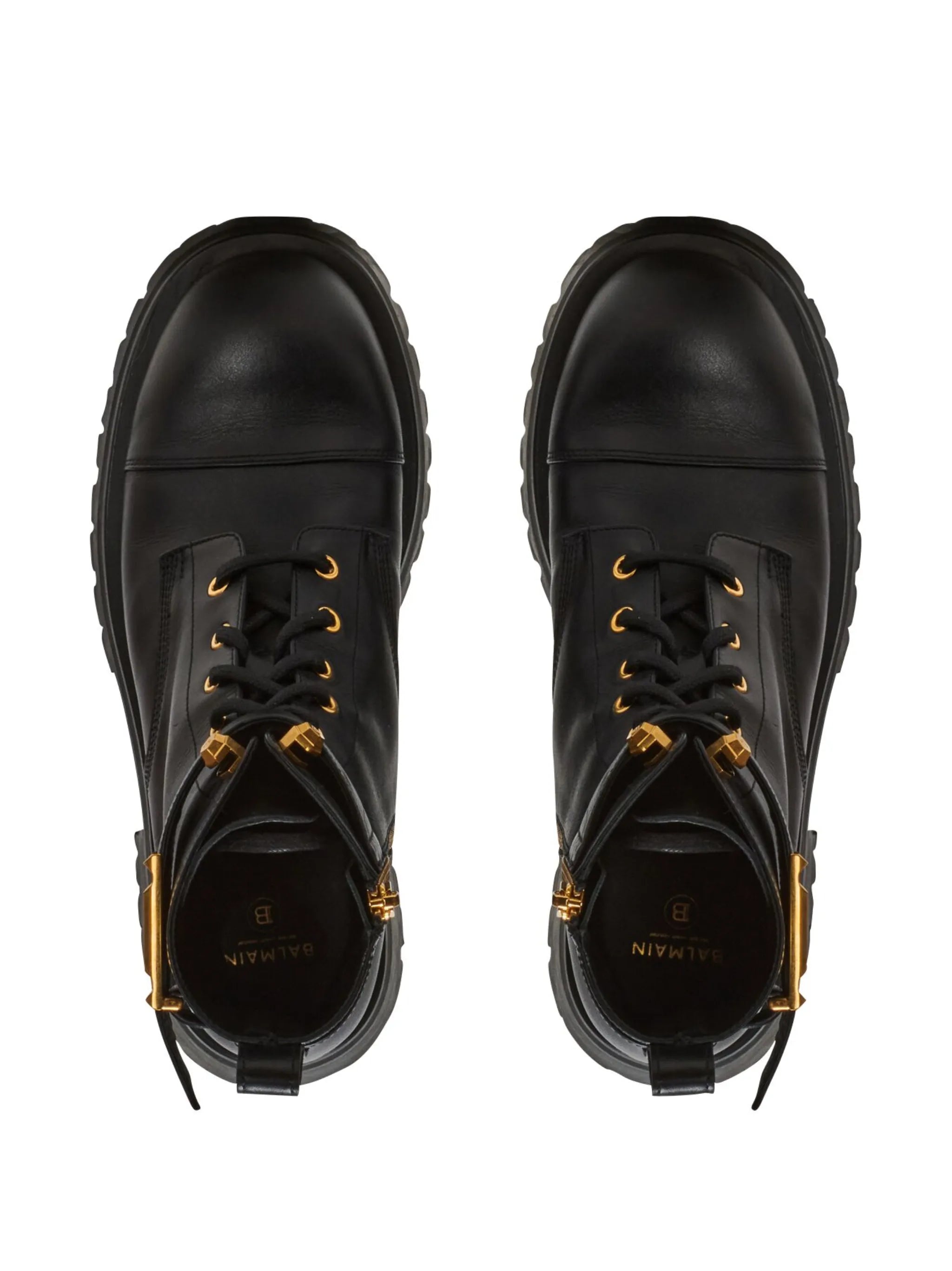 Romy lace-up leather boots
