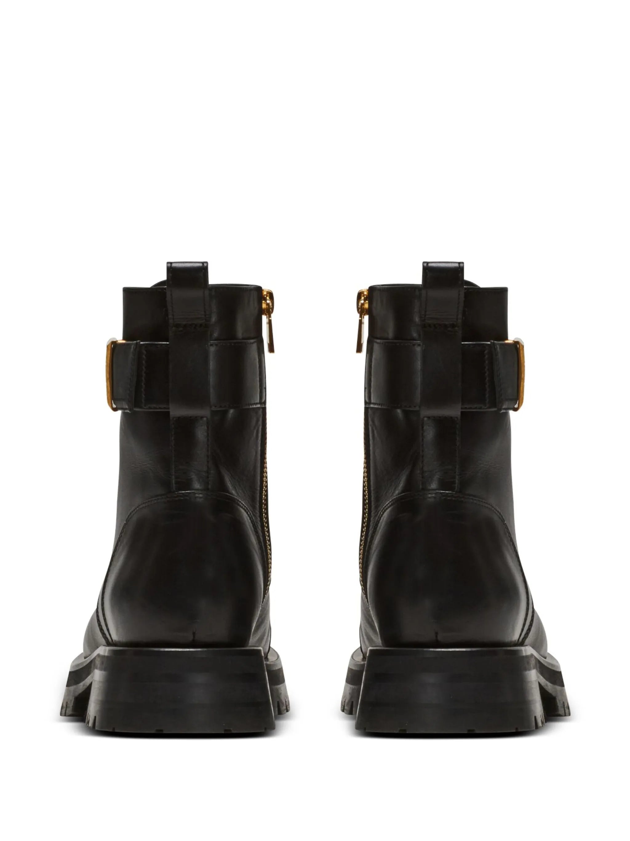 Romy lace-up leather boots