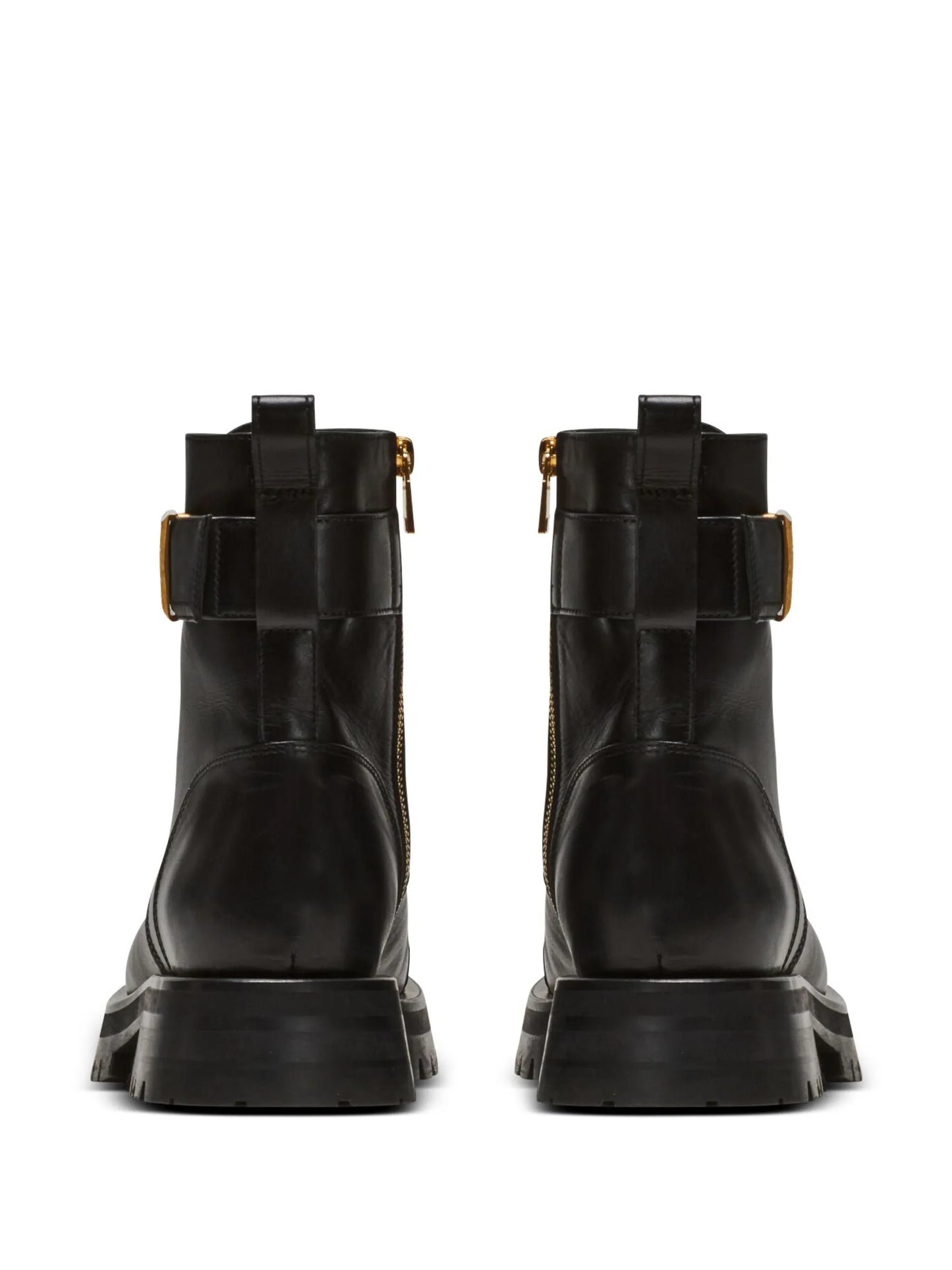 Romy lace-up leather boots