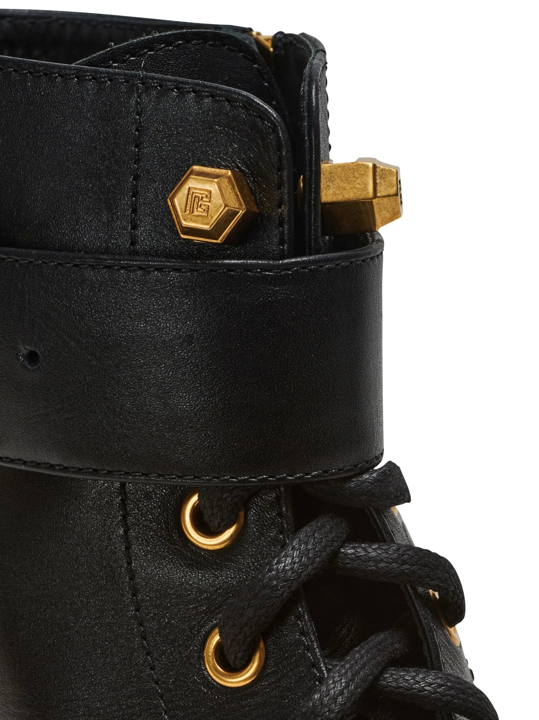 Romy lace-up leather boots
