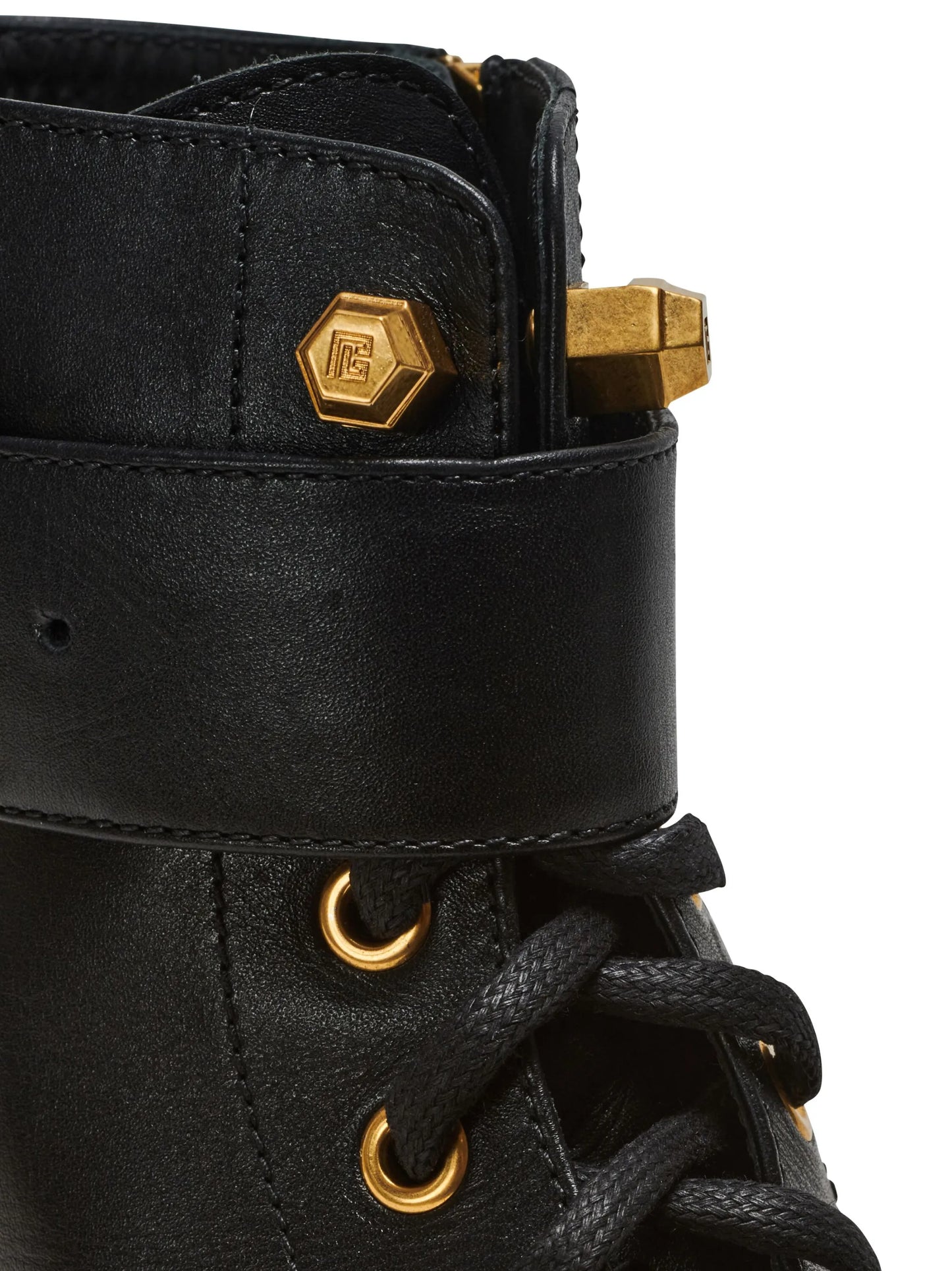 Romy lace-up leather boots