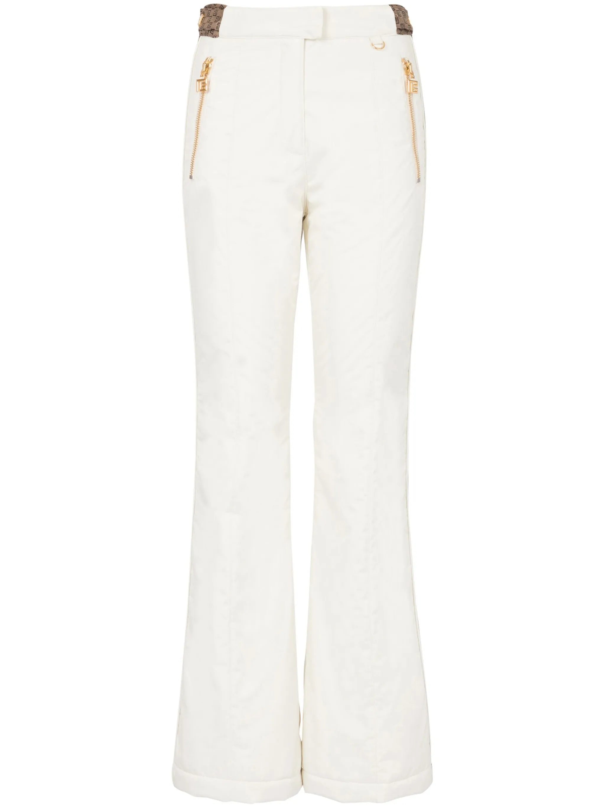 monogram-stripes ski trousers