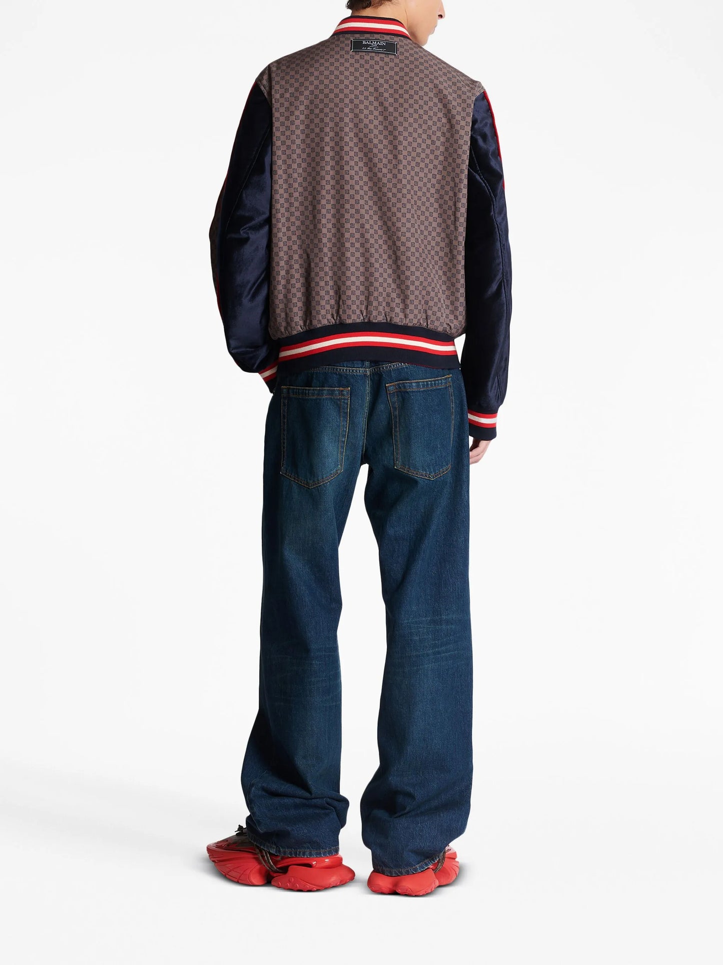 PB-monogram bomber jacket