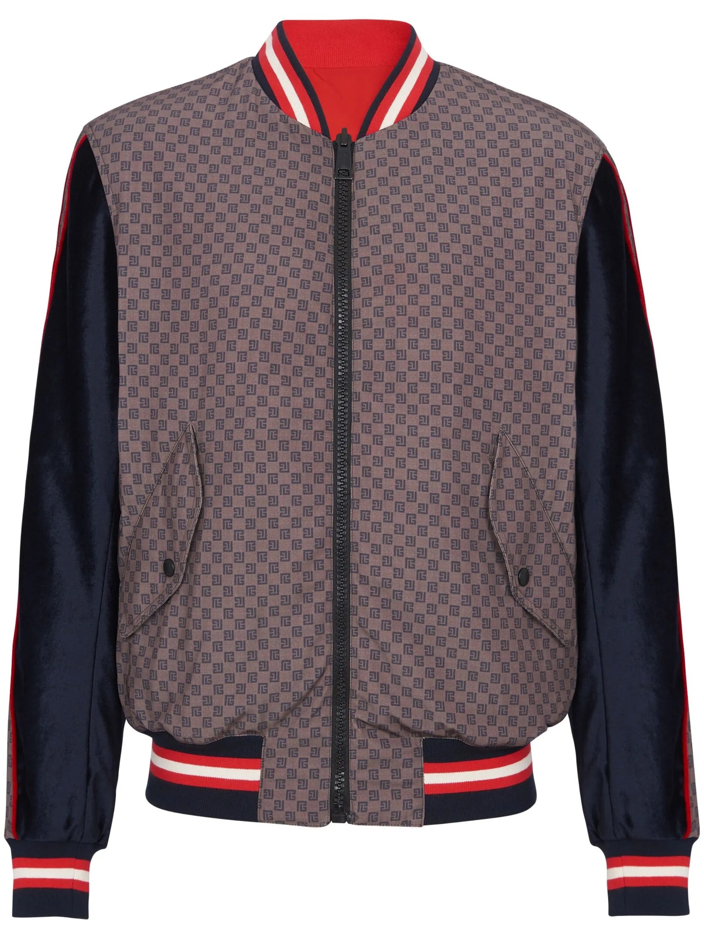 PB-monogram bomber jacket