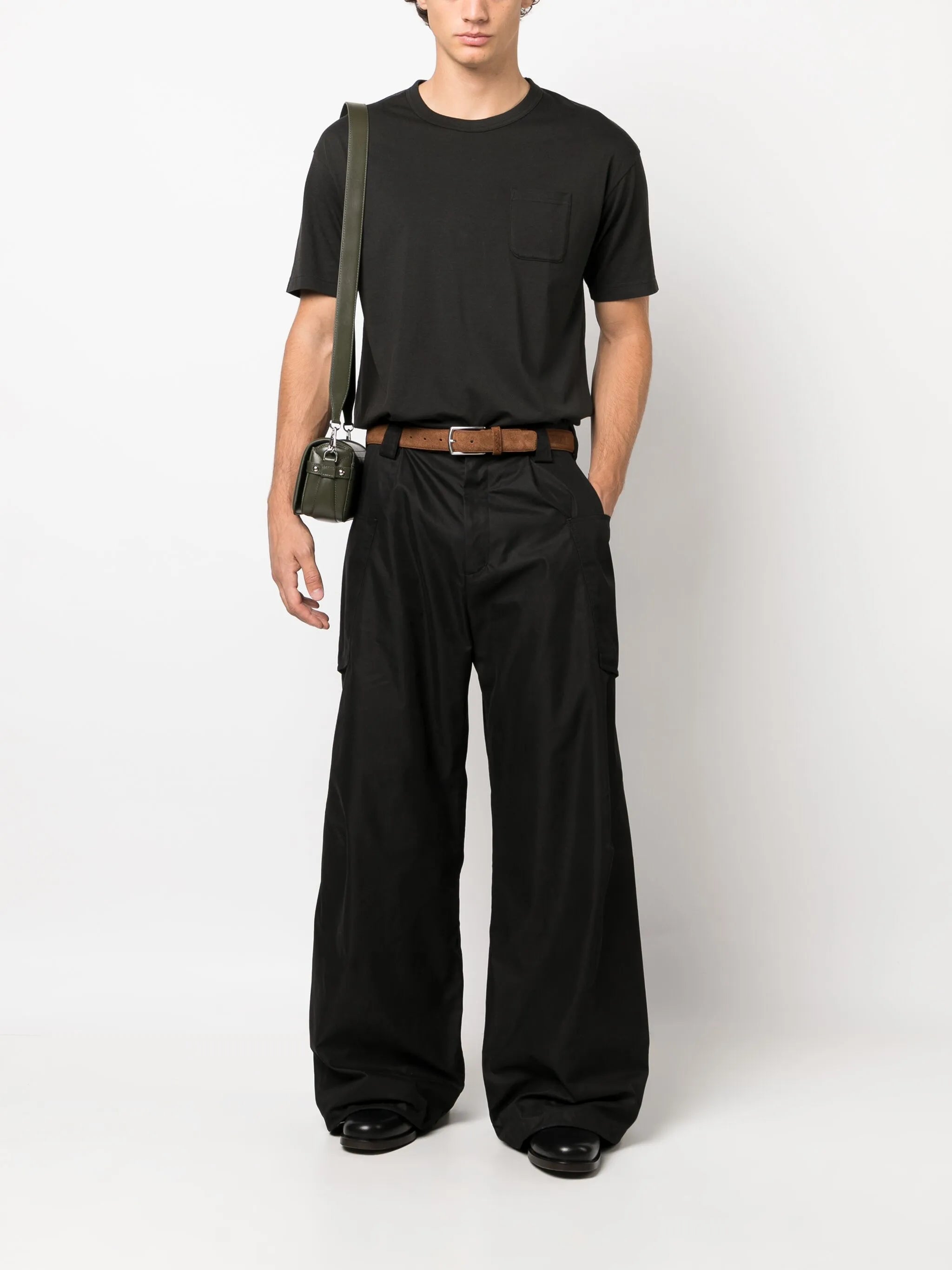 crew-neck cotton T-shirt