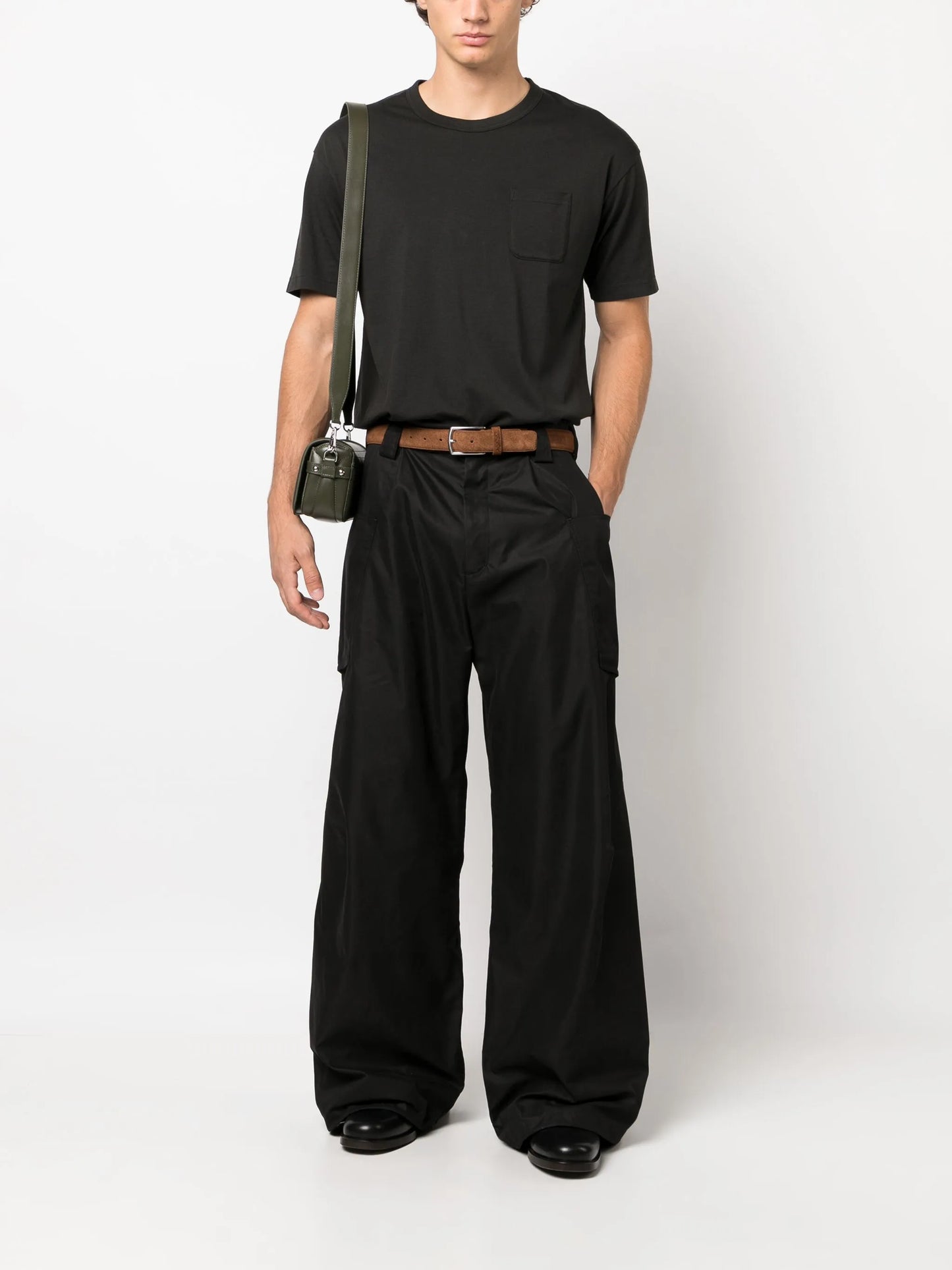 crew-neck cotton T-shirt