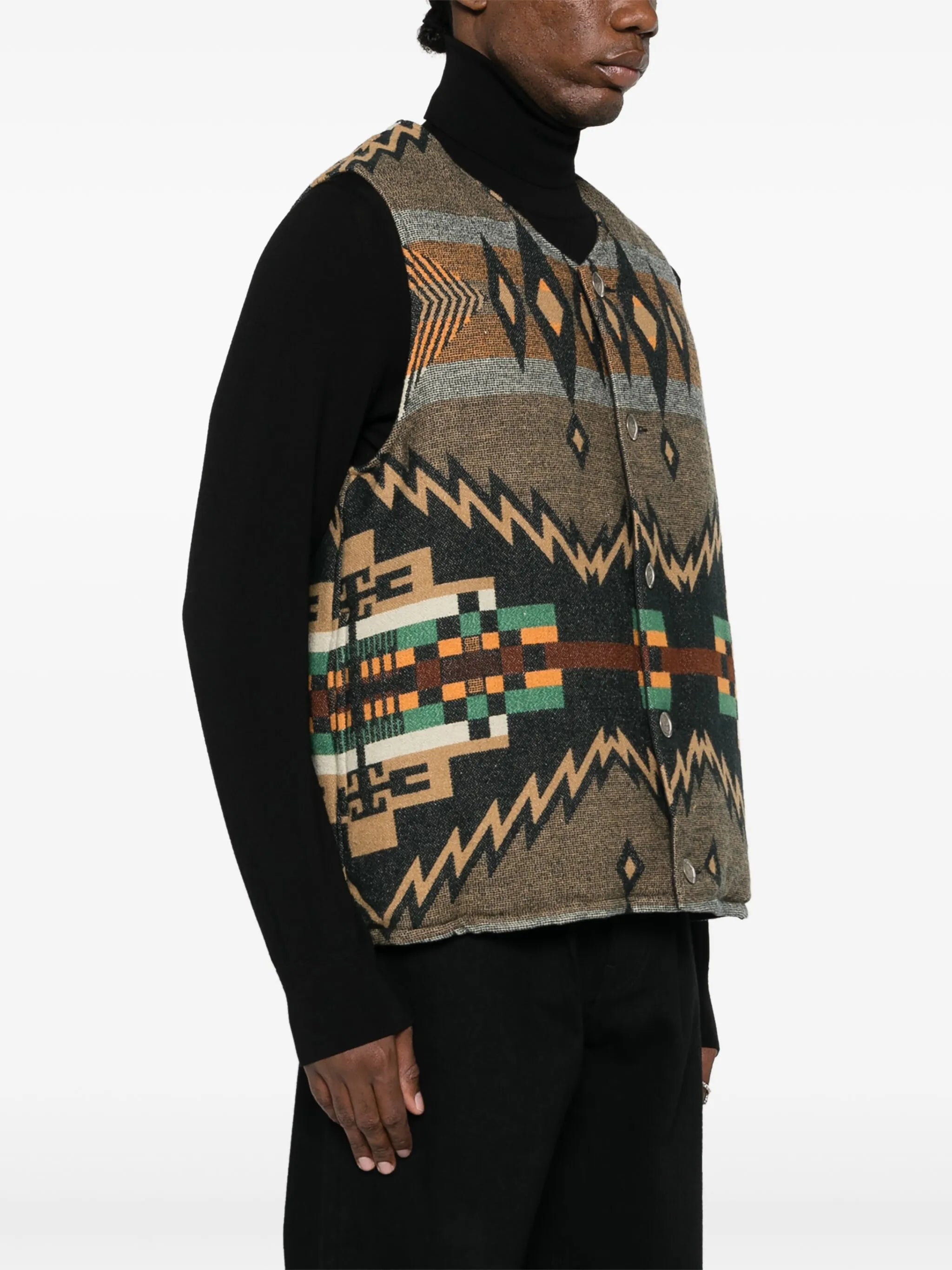 Kora reversible puffer vest