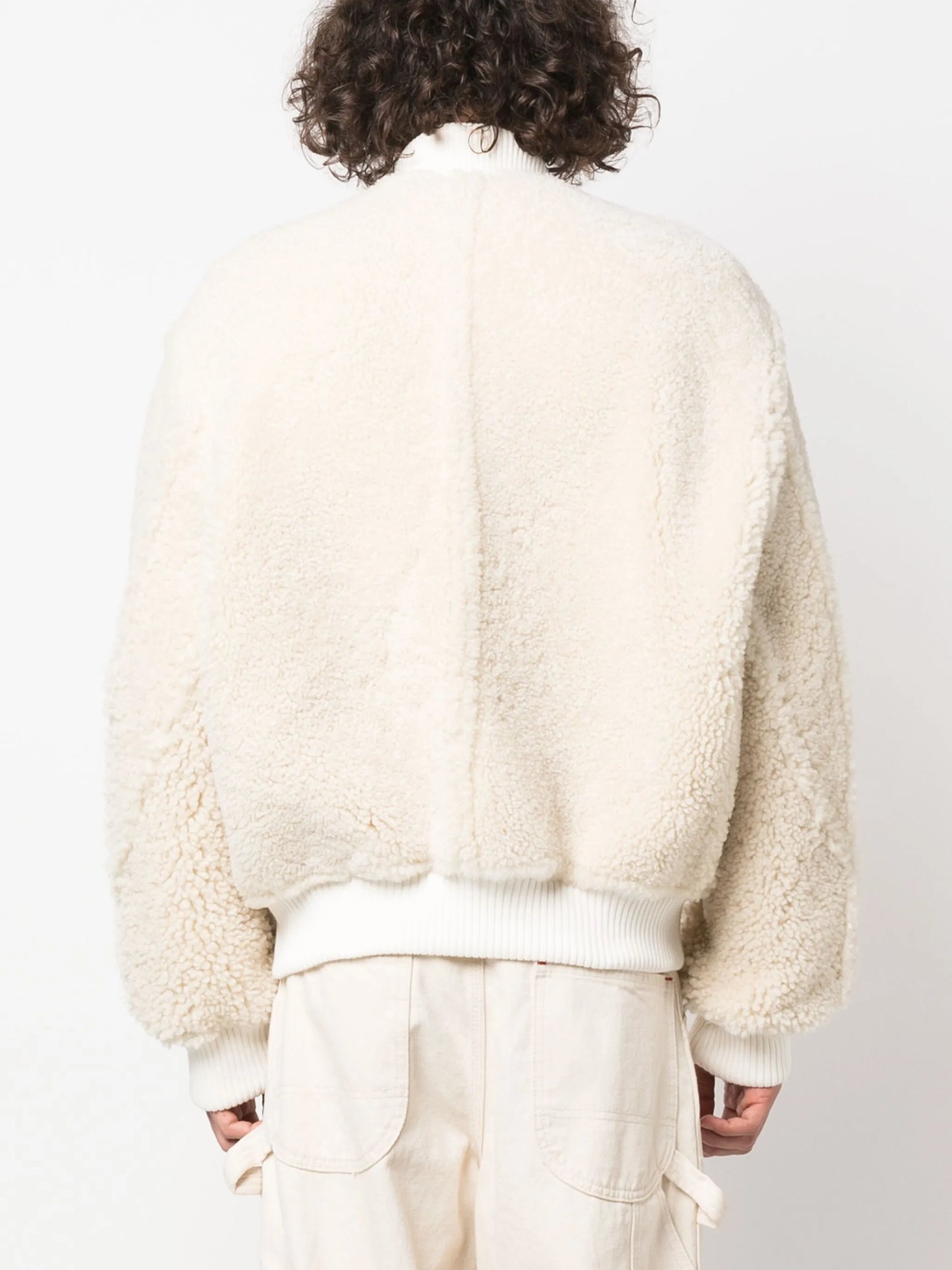 Le Blouson Pilou shearling bomber jacket
